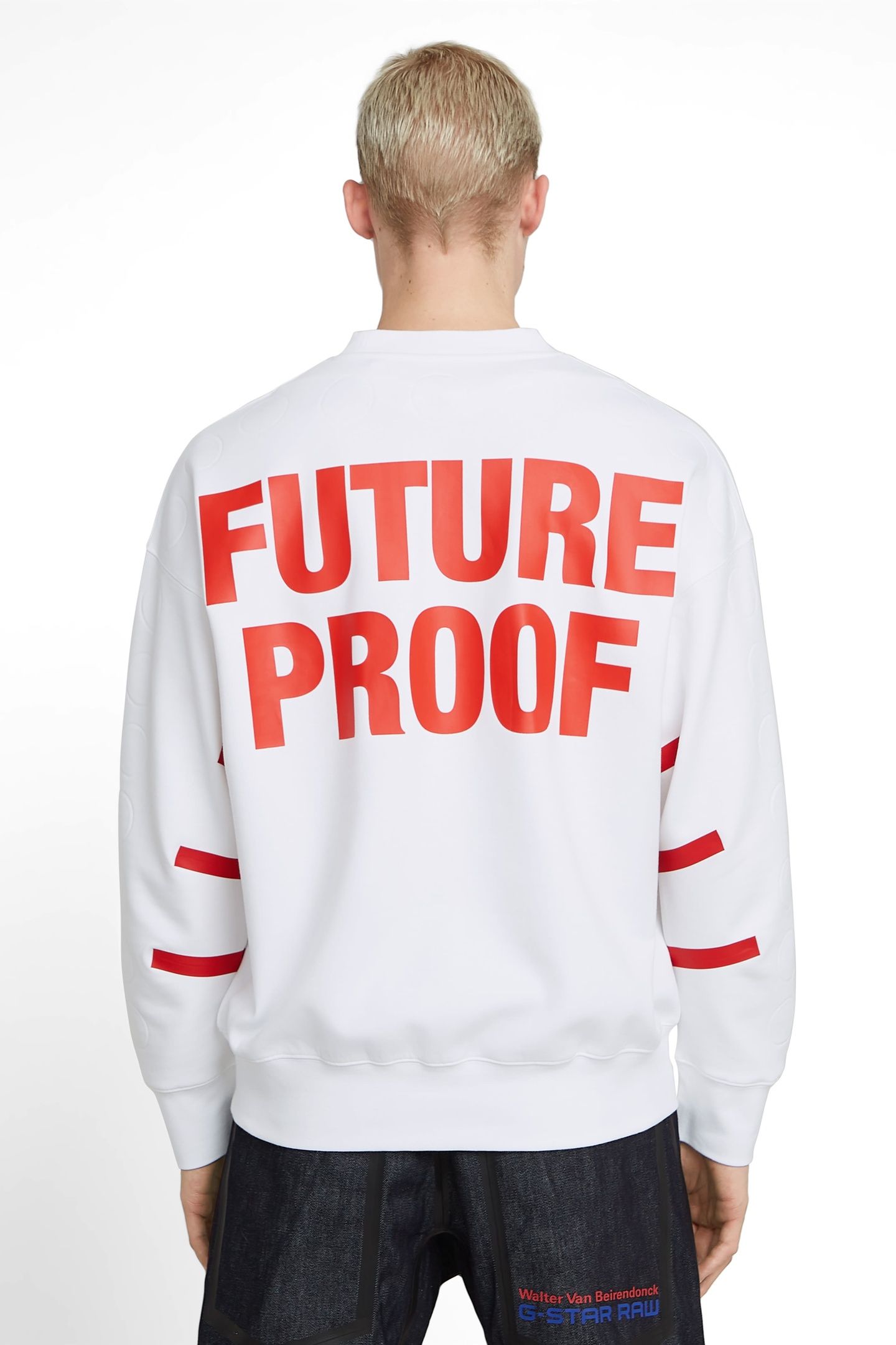 GSXWVB OVERSIZED SWEAT WHITE 3