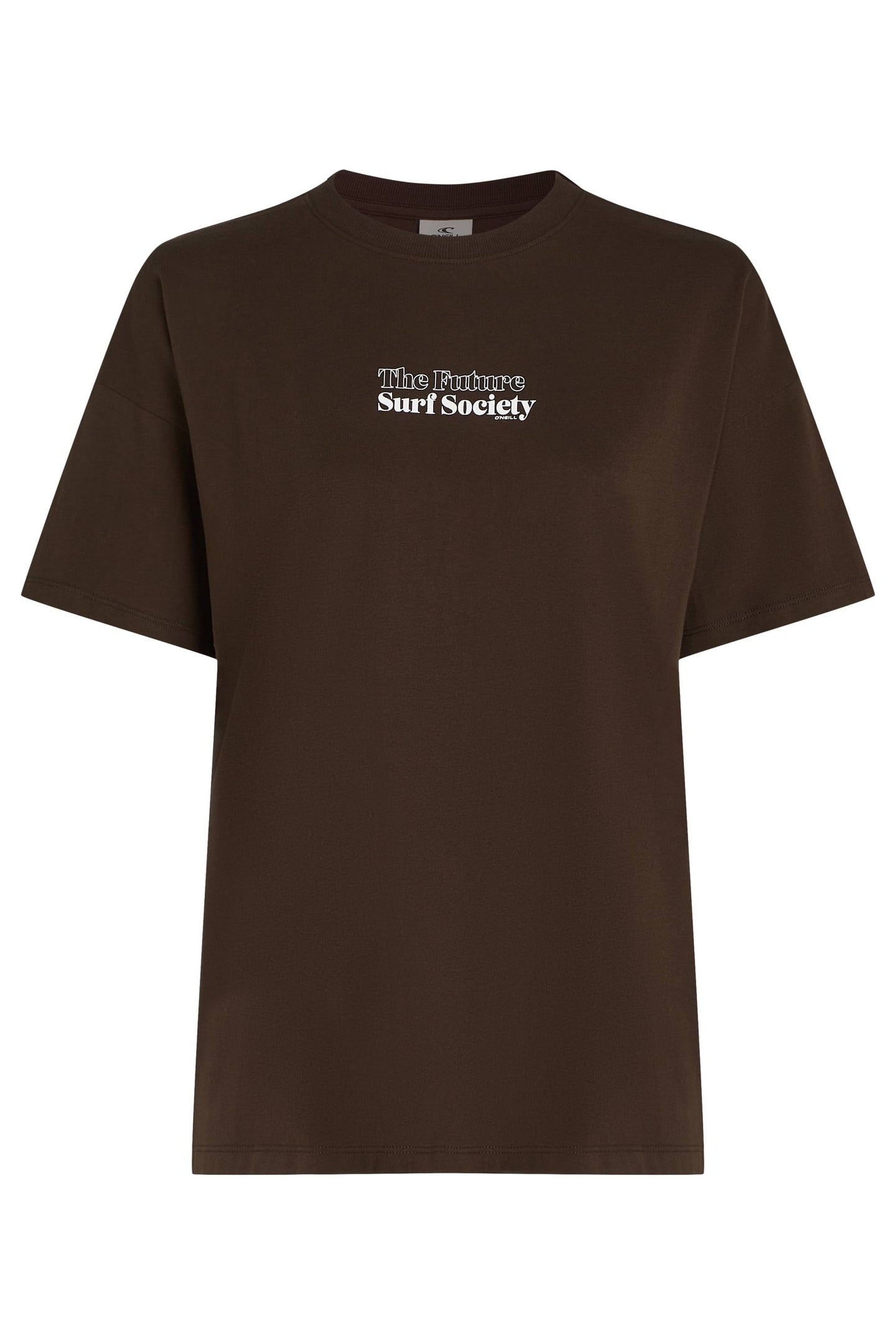 THE FUTURE SURF SOCIETY T-SHIRT COFFEE BEAN 4