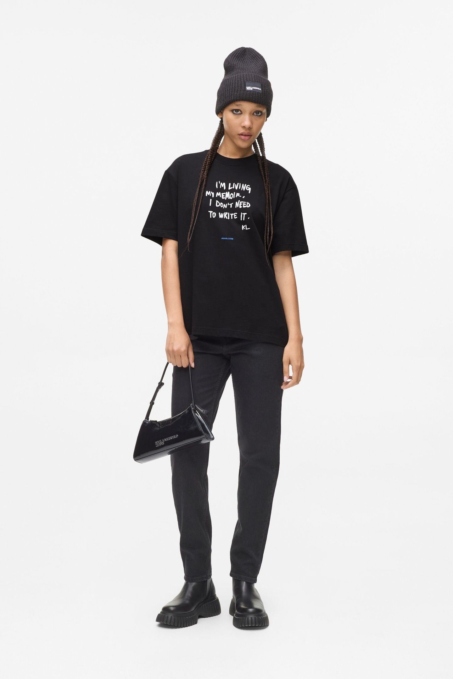 RELAXED KARLISM TEE BLACK 2