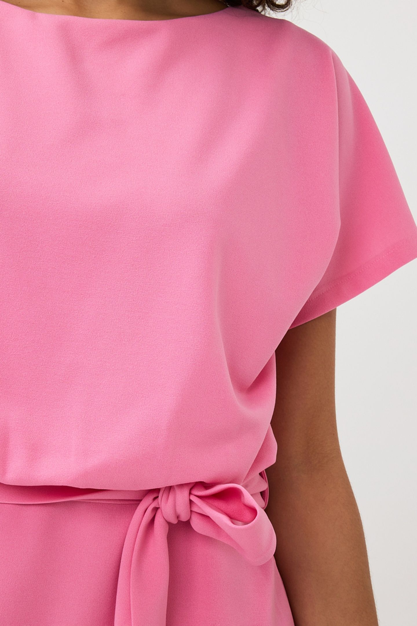 DRESS BATWING S/SLVE ROSE 8