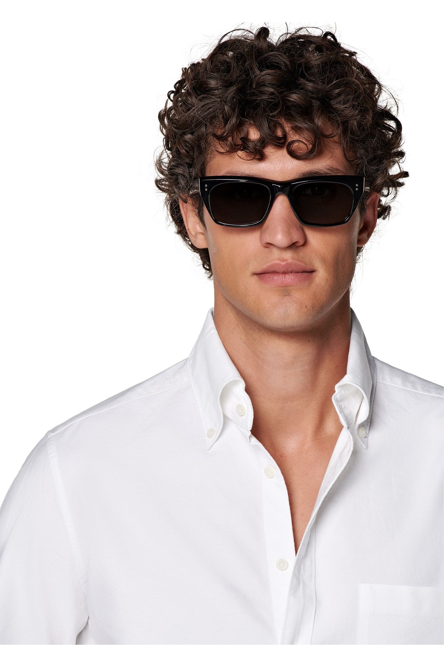 WASHED OXFORD CASUAL SHIRTS WHITE 10