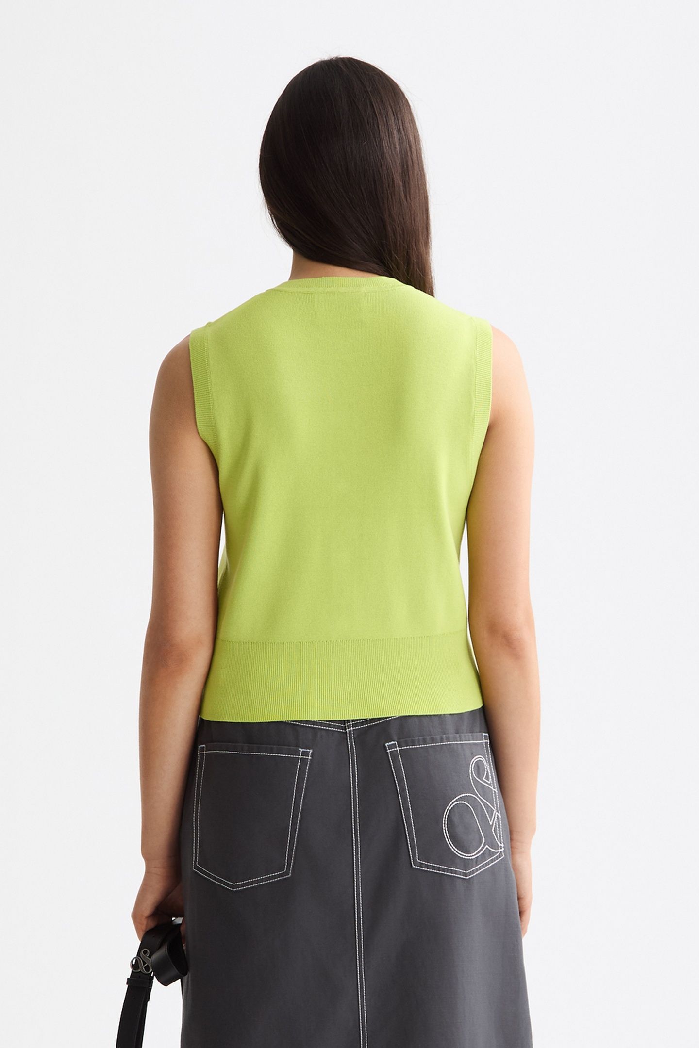 COMPACT KNITTED SPENCER GREEN GLOW 3