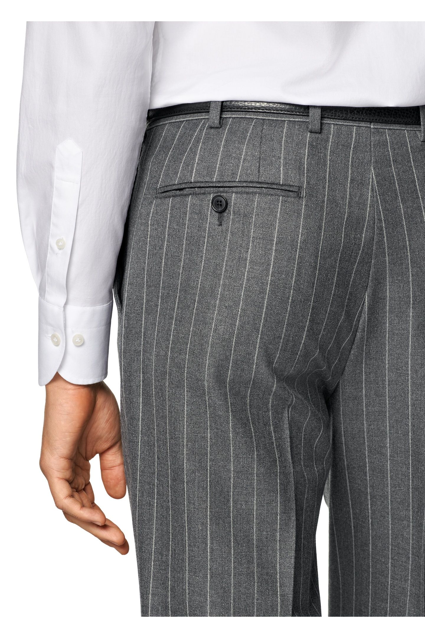 MILANO MID GREY PURE WOOL NESTED SUITS MID GREY 8