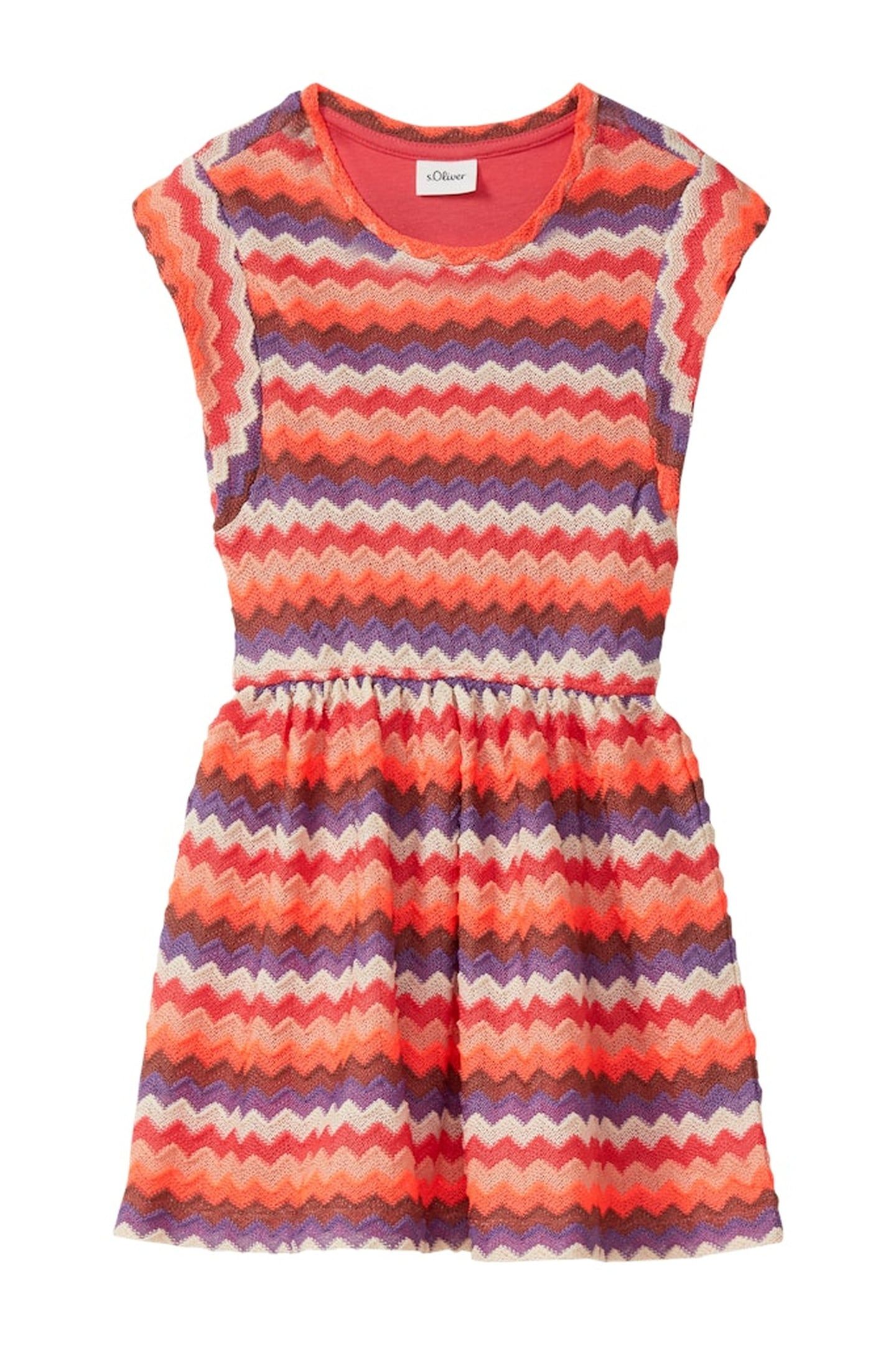 S.OLIVER DRESSES ORANGE 1