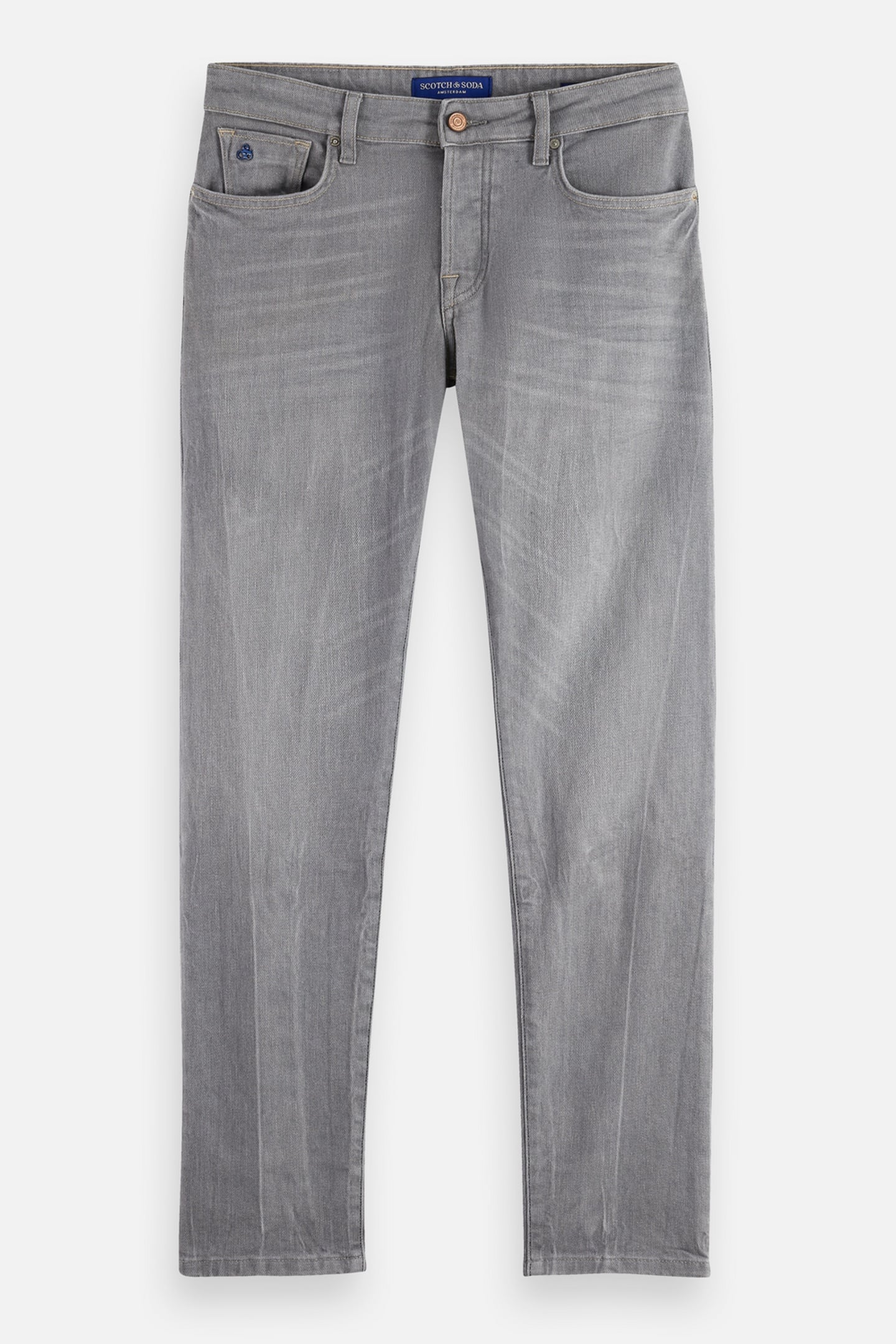 RALSTON REGULAR SLIM JEANS – GREY SANDS 1