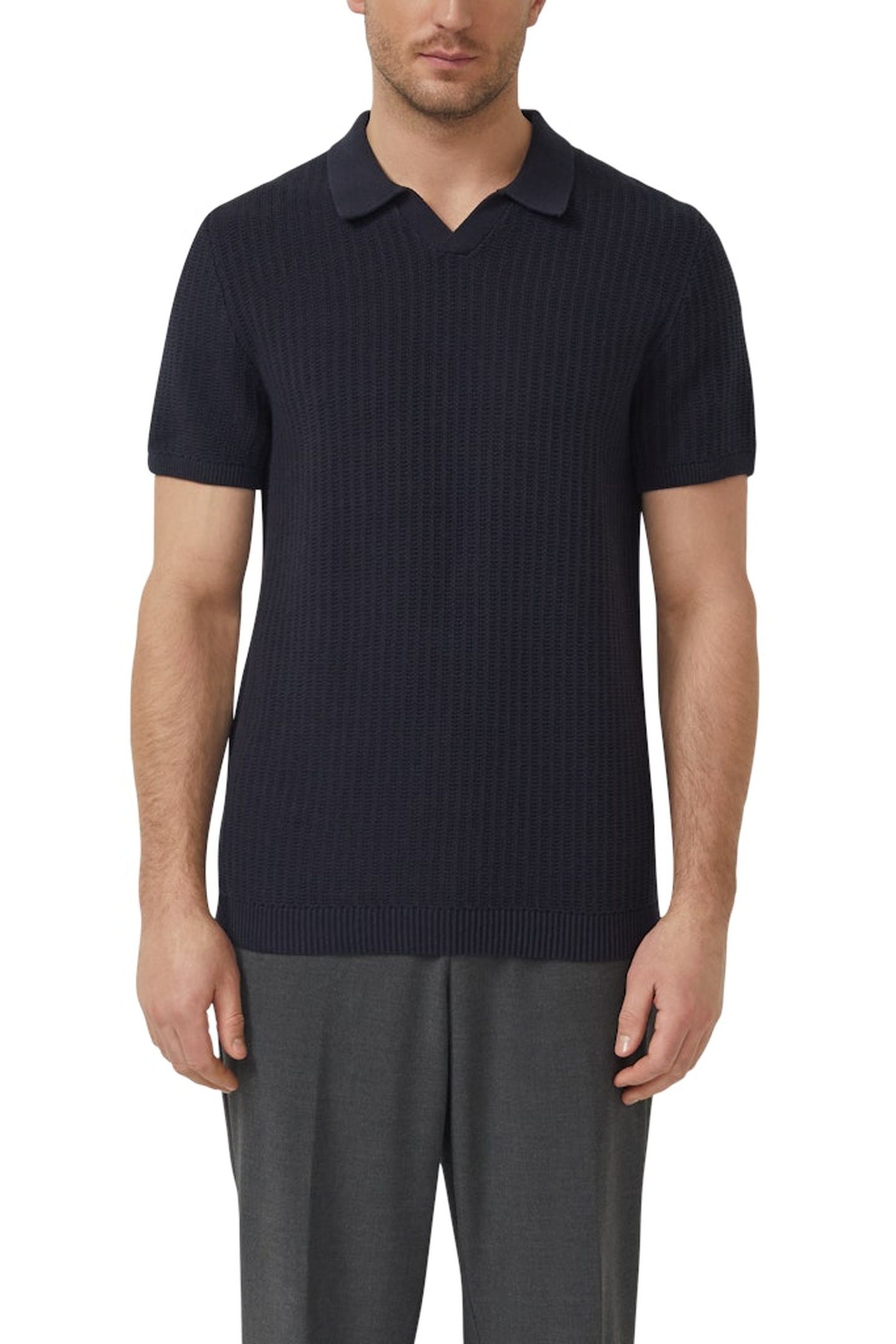 S.OLIVER PULLOVER SHORTSLEEVE MARINE 1