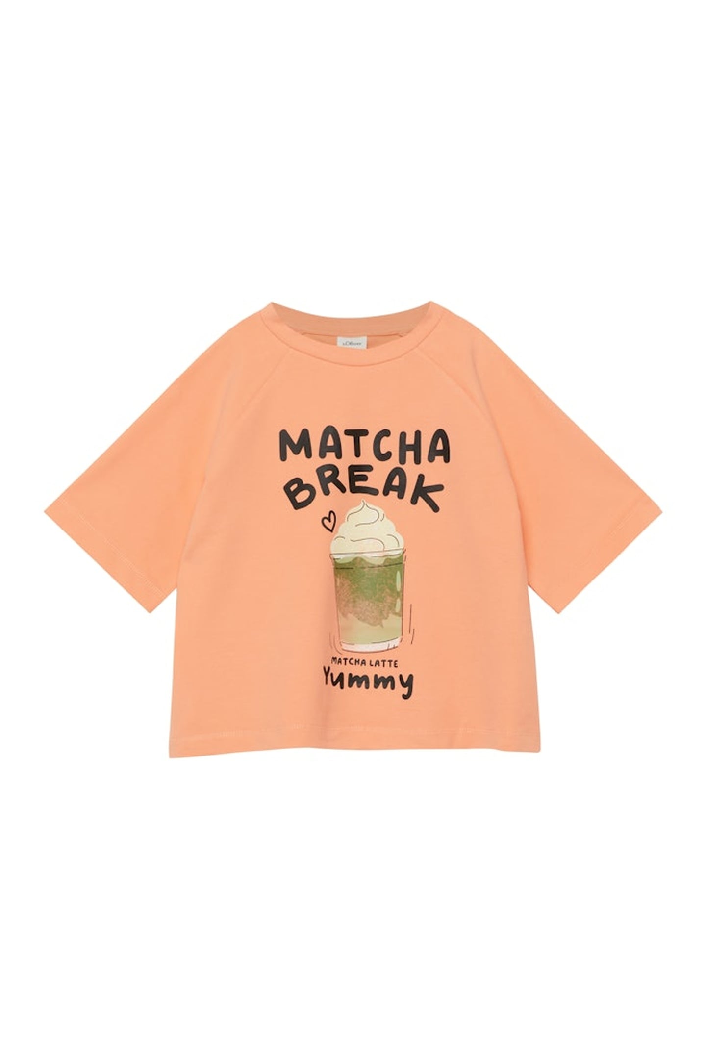S.OLIVER T-SHIRTS ORANGE 1