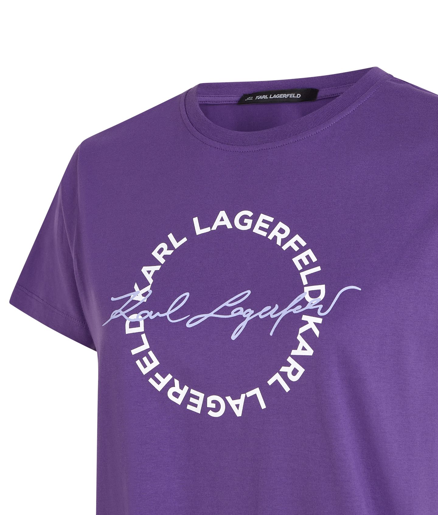 CIRCLE LOGO T-SHIRT HELIOTROPE 3