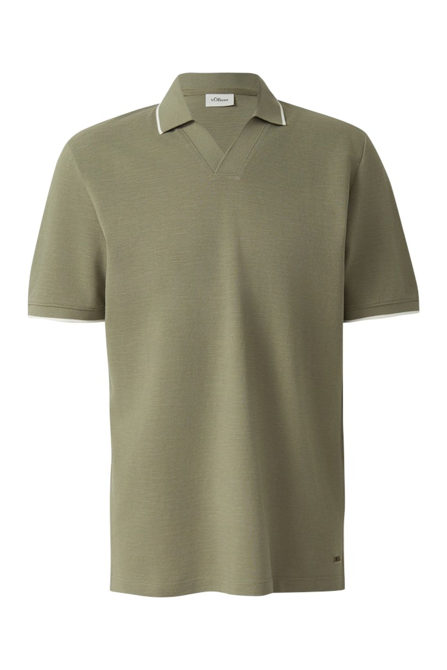 S.OLIVER POLOSHIRTS ARMY GREEN 8