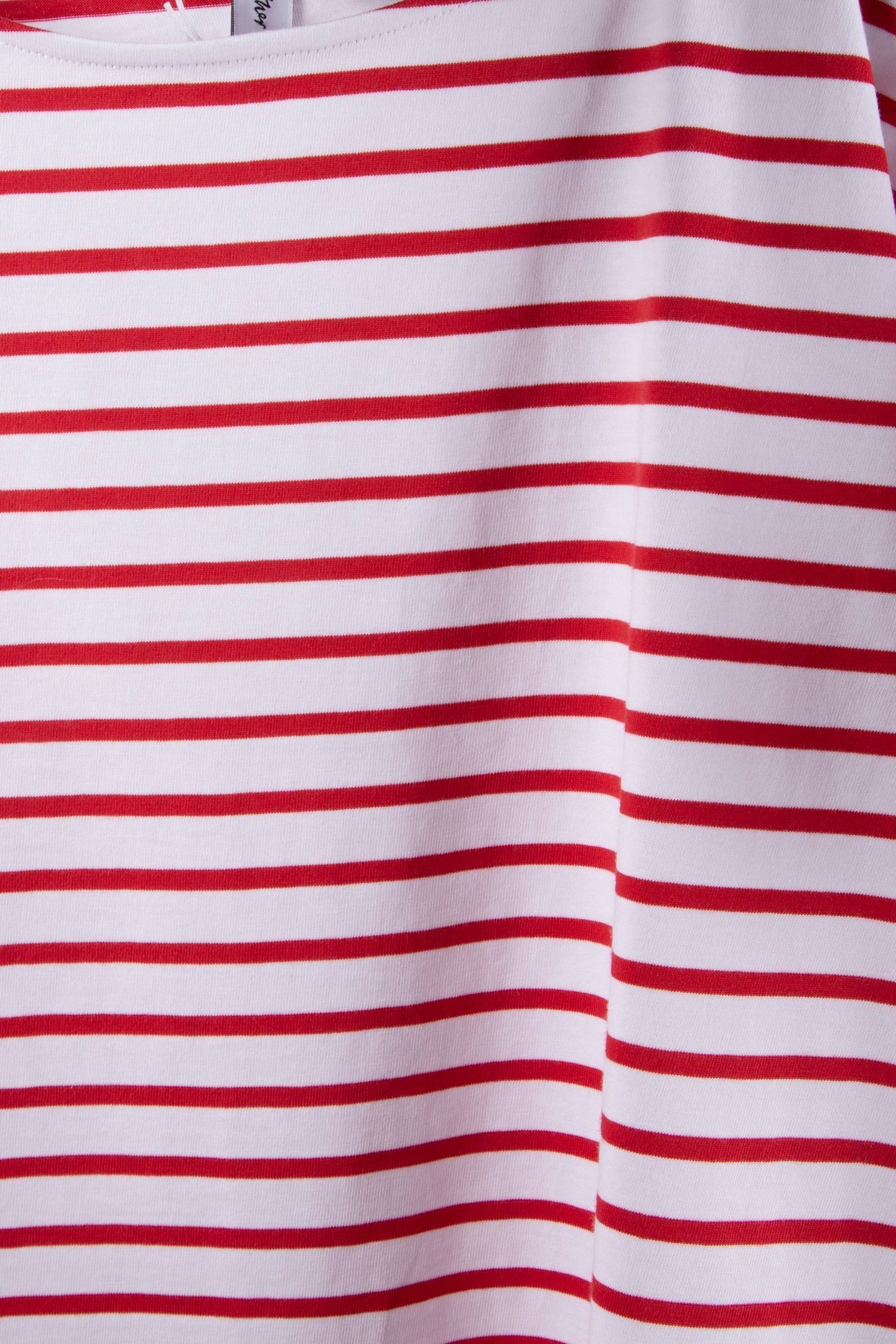DANIELLE STRIPED T-SHIRT RED 5