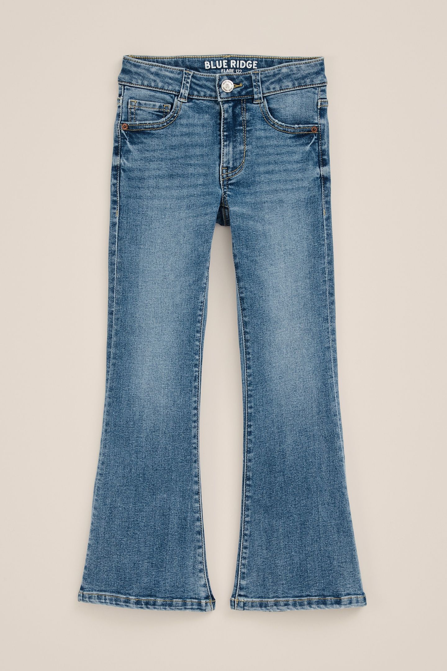 5-POCKET MID WAIST BLUE 3