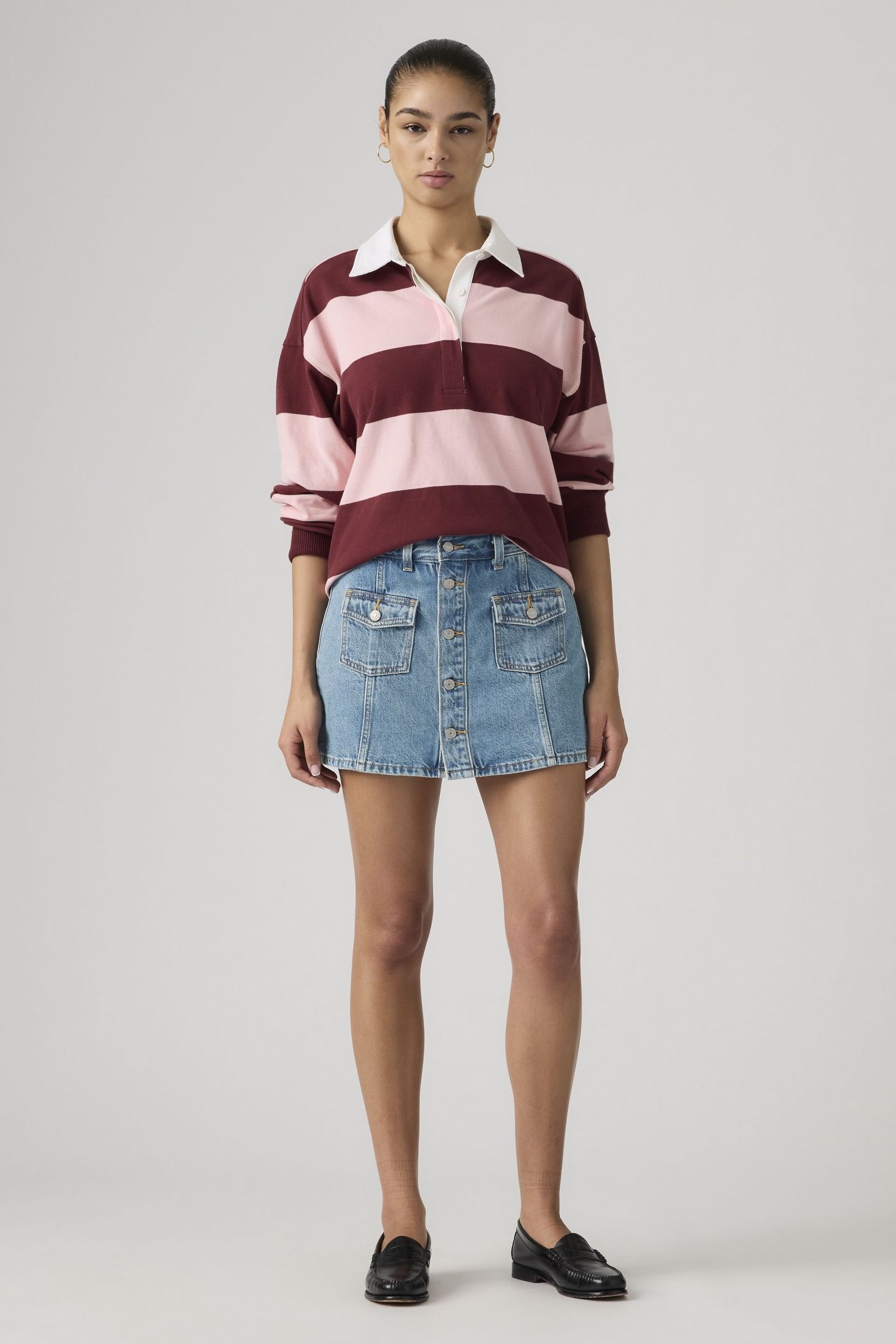 BUTTON FRONT SKORT 2