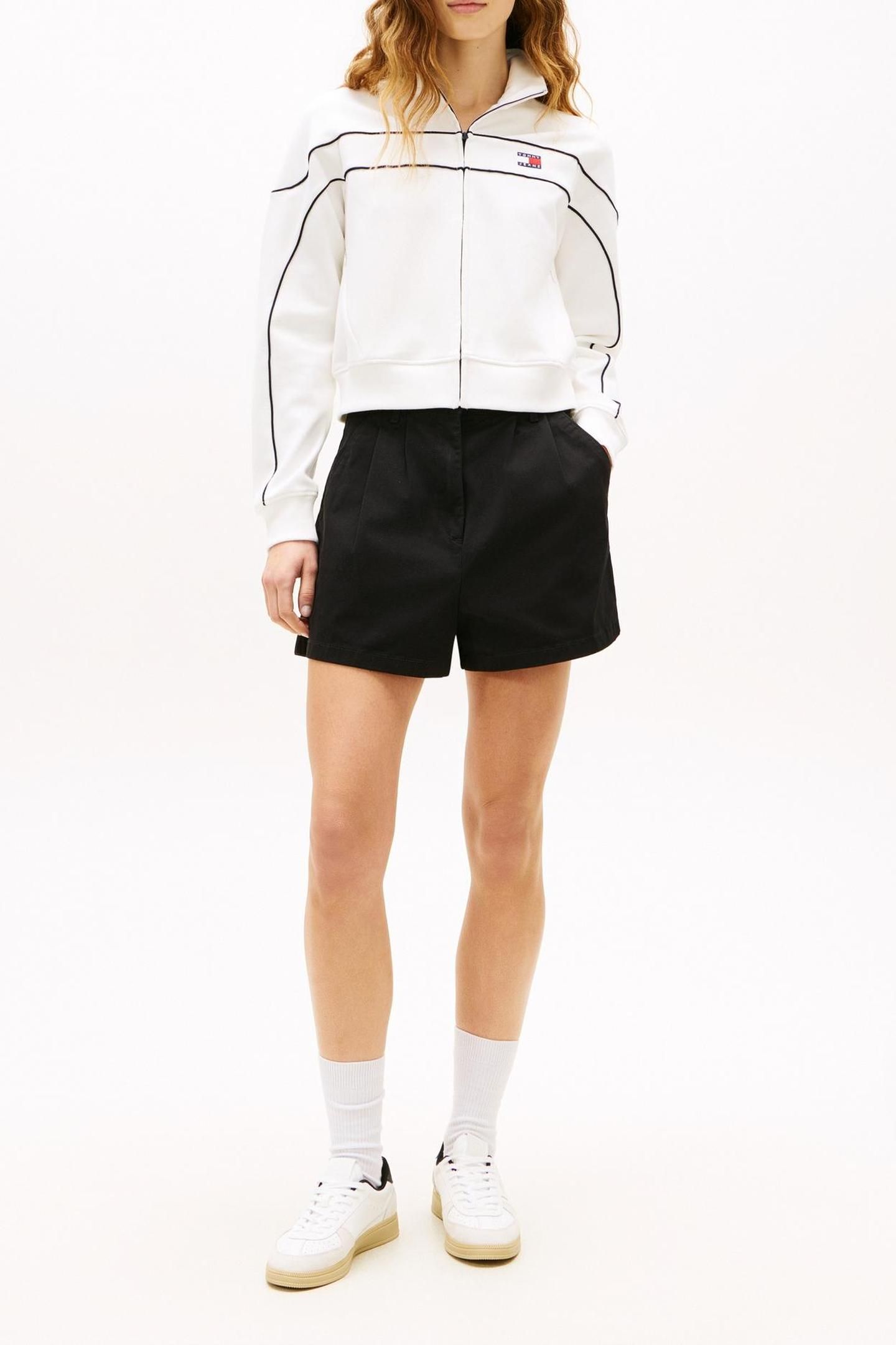TJW CLAIRE HR PLEATED SHORTS BLACK 2