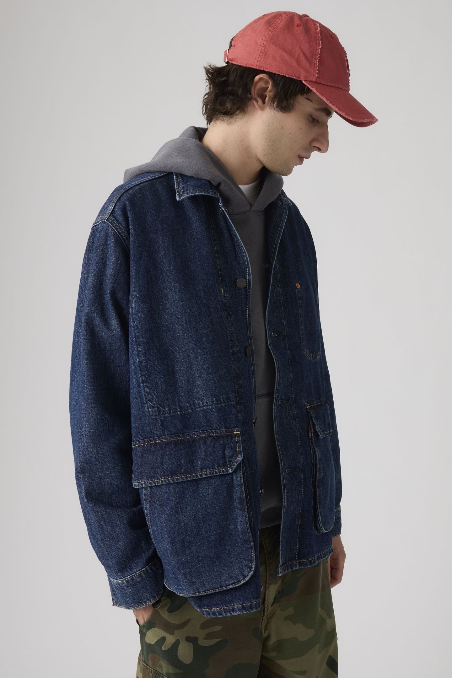 PIER 99 LINEN+ DENIM JACKET 1