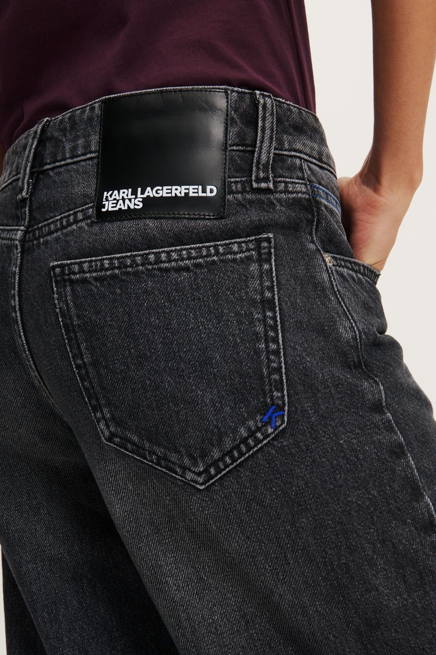 RELAXED DENIM WASHED GREY 5