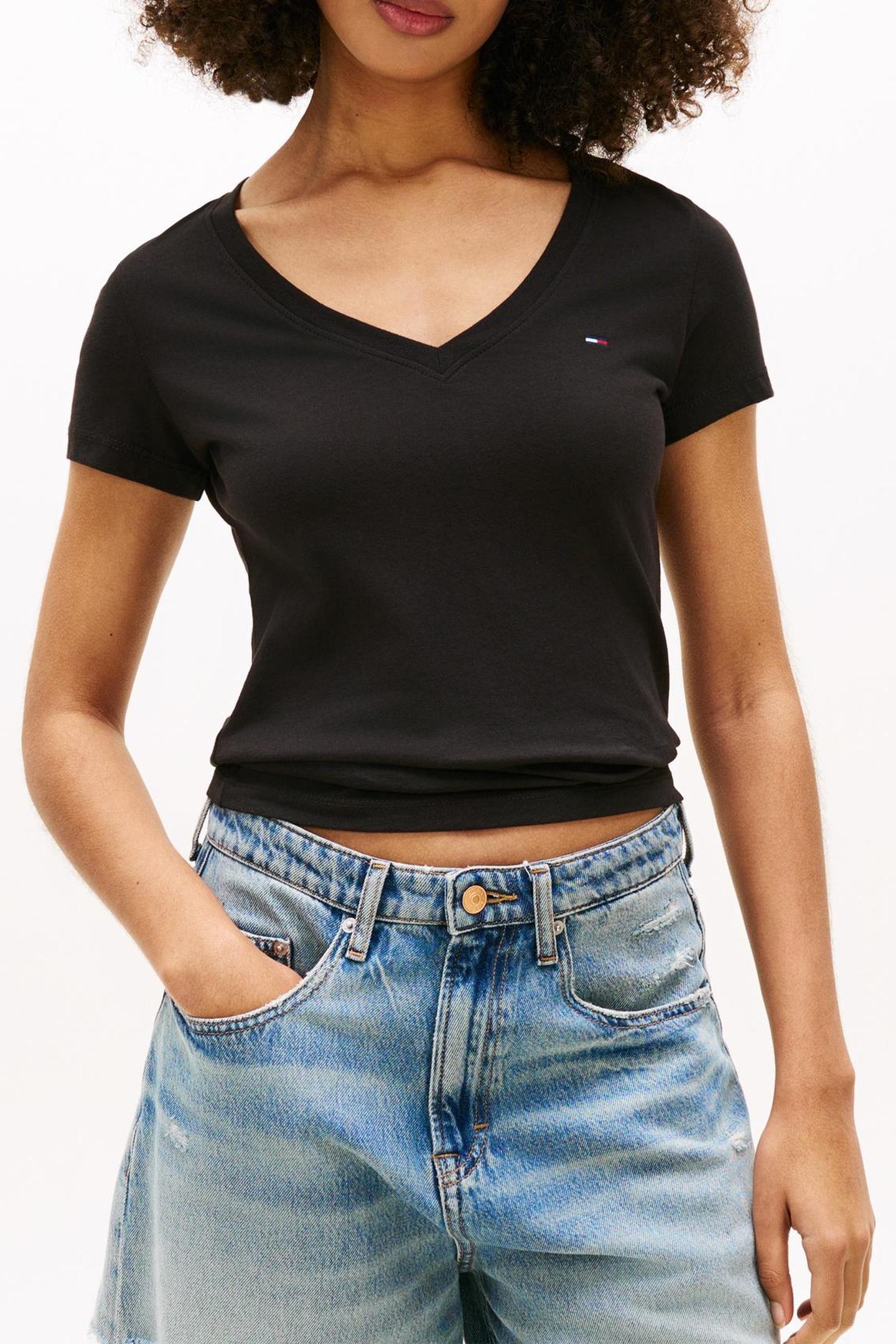 TJW 3-PACK V-NECK TEE BLACK/ECRU/DARK NIGHT NAVY 4
