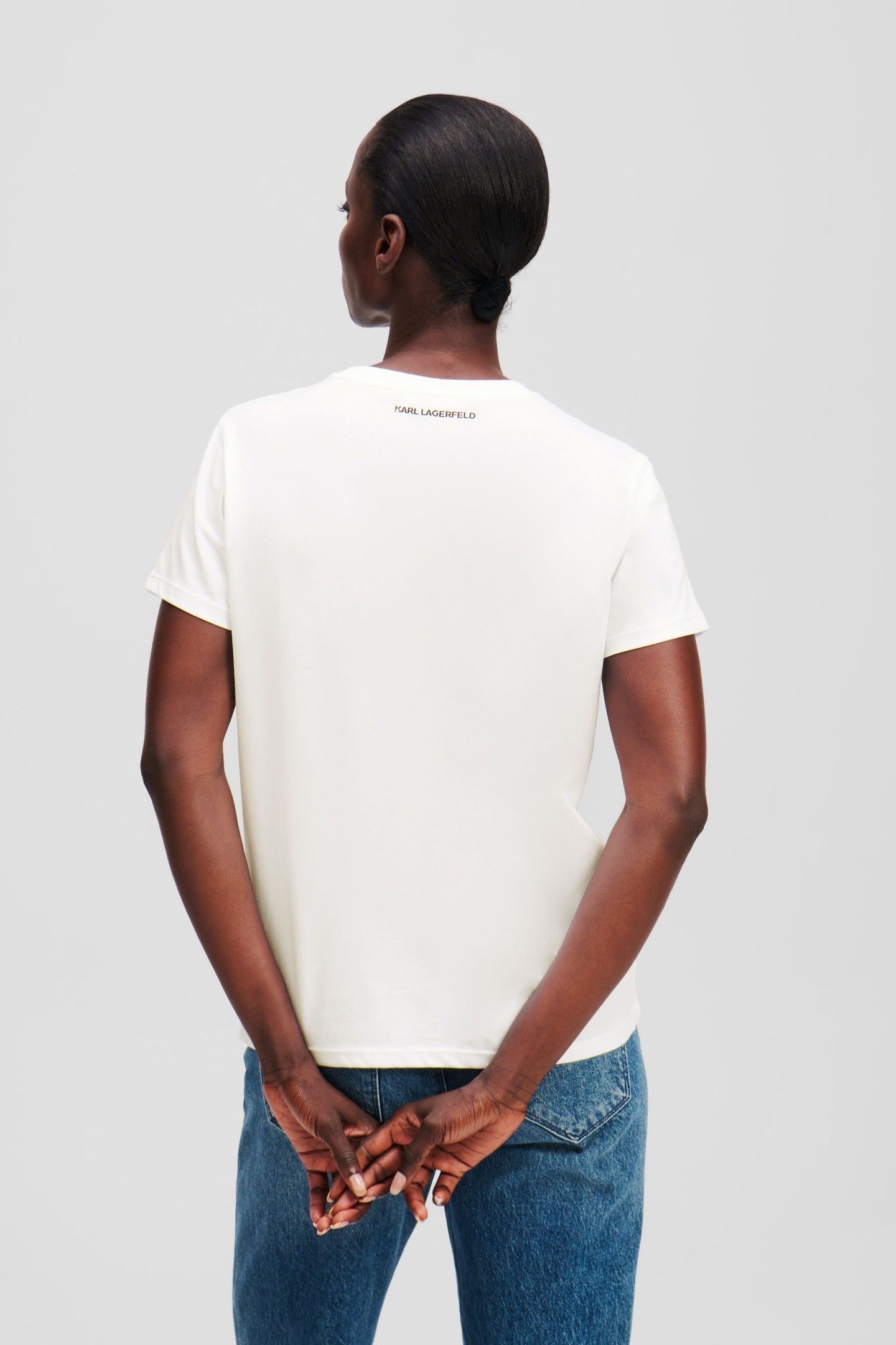 IKON SKETCH KARL T-SHIRT CANNOLI CREAM 2