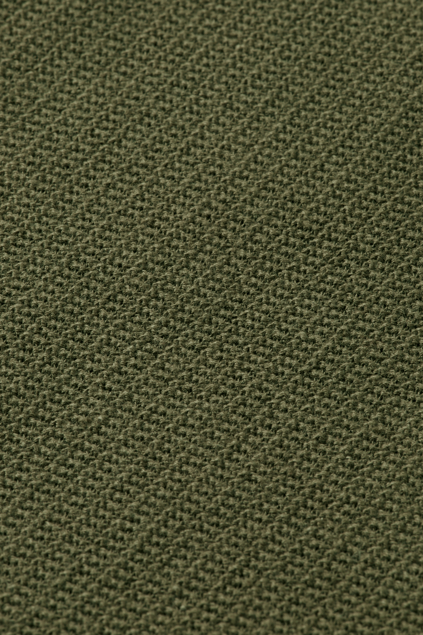 STRUCTURED KNITTED REGULAR-FIT POLO OLIVE NIGHT 7