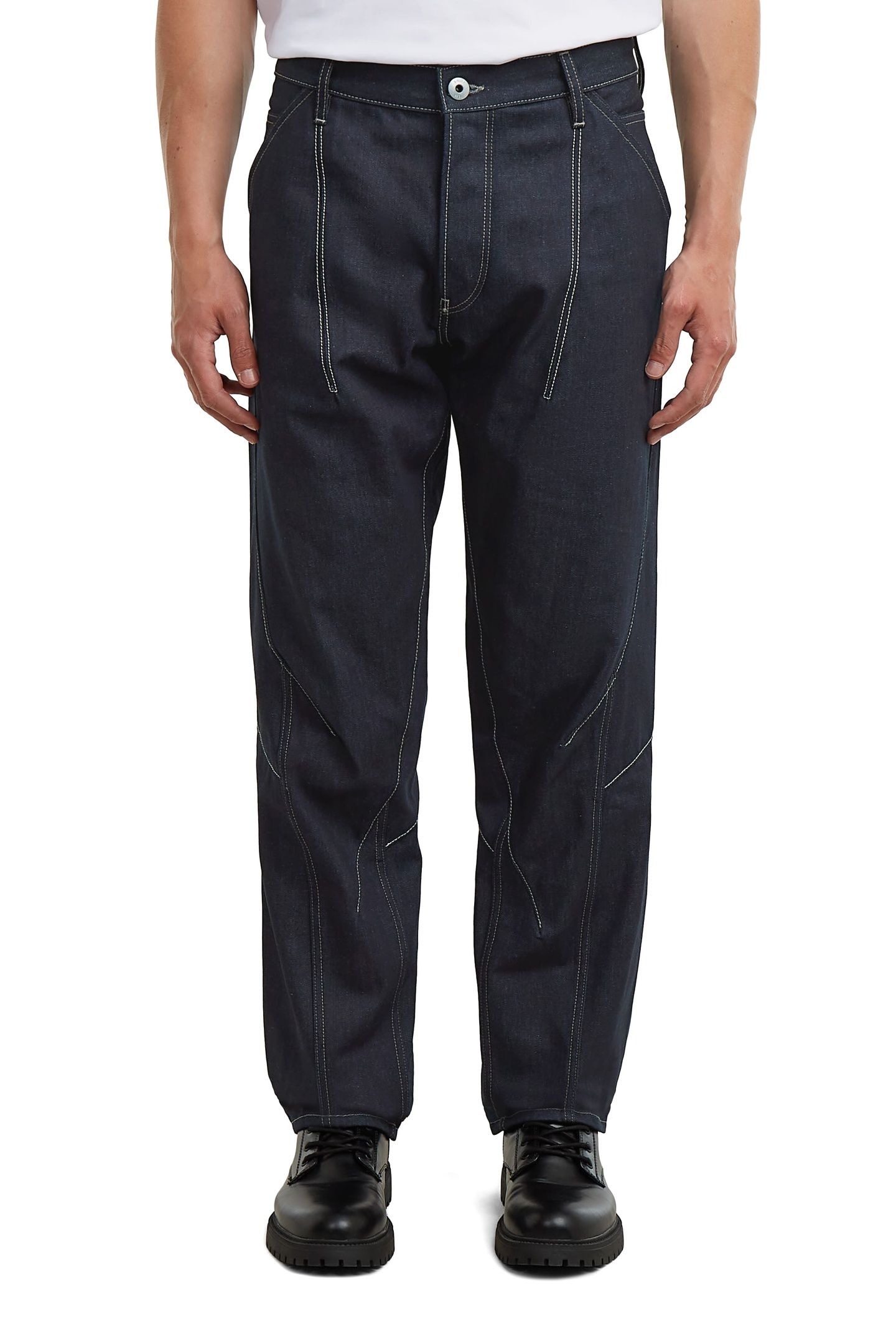KITOH 3D RELAXED TAPERED RAW DENIM 3