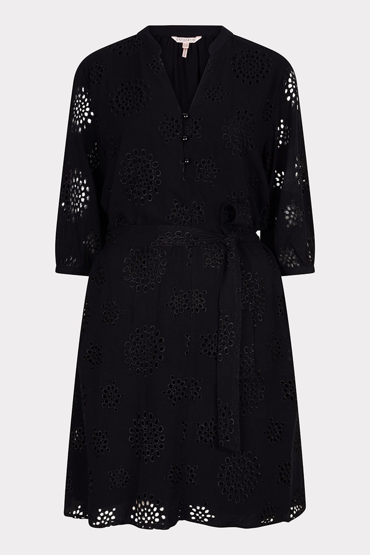 DRESS ALLOVER EMBROIDERY BLACK 4