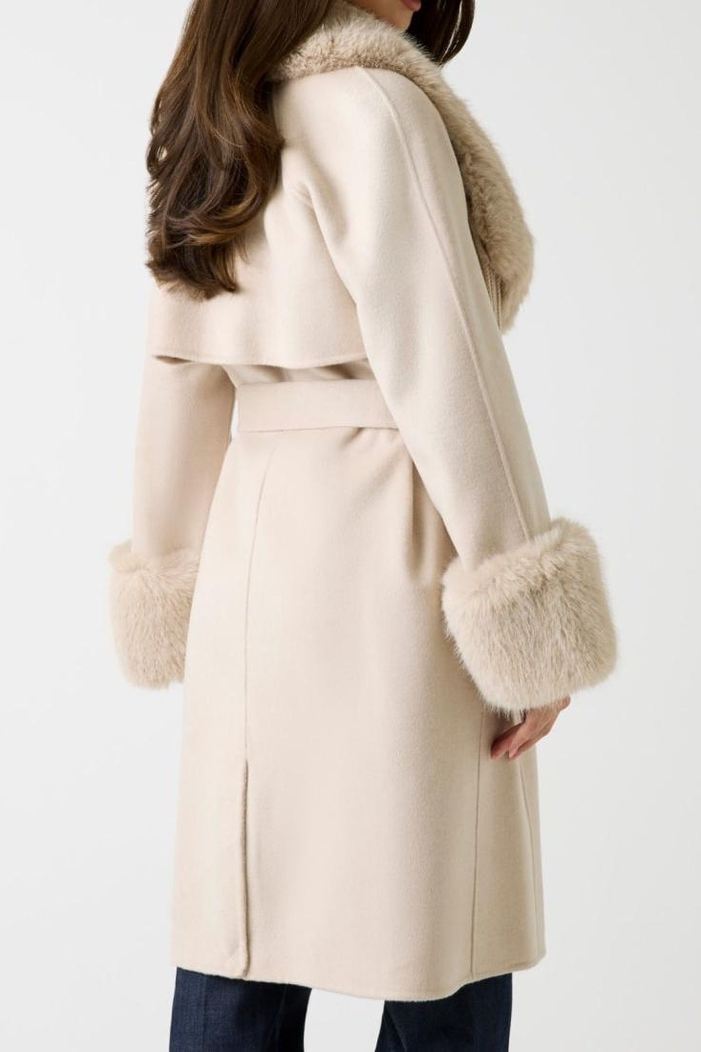 LILIANA COAT LIGHT BEIGE MULTI. 3
