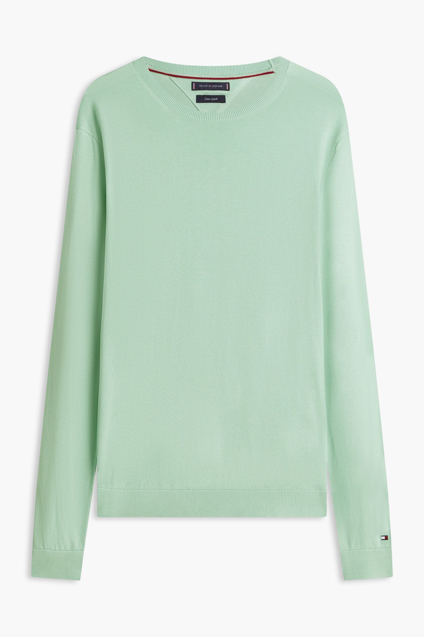 DC COTTON/LYOCELL SWEATER CRUSHED MINT 4