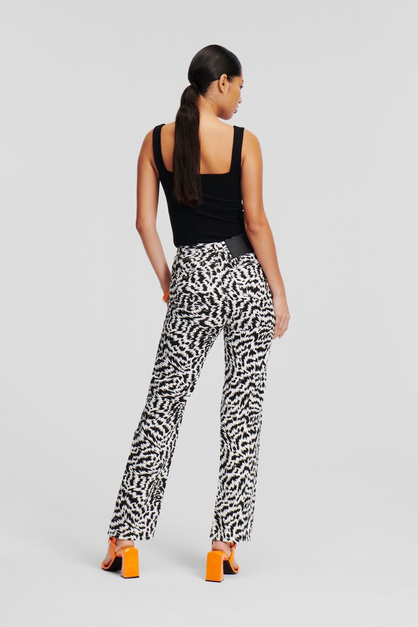 BW DENIM PANTS ELEKTRIKA BLACK/WHITE 2