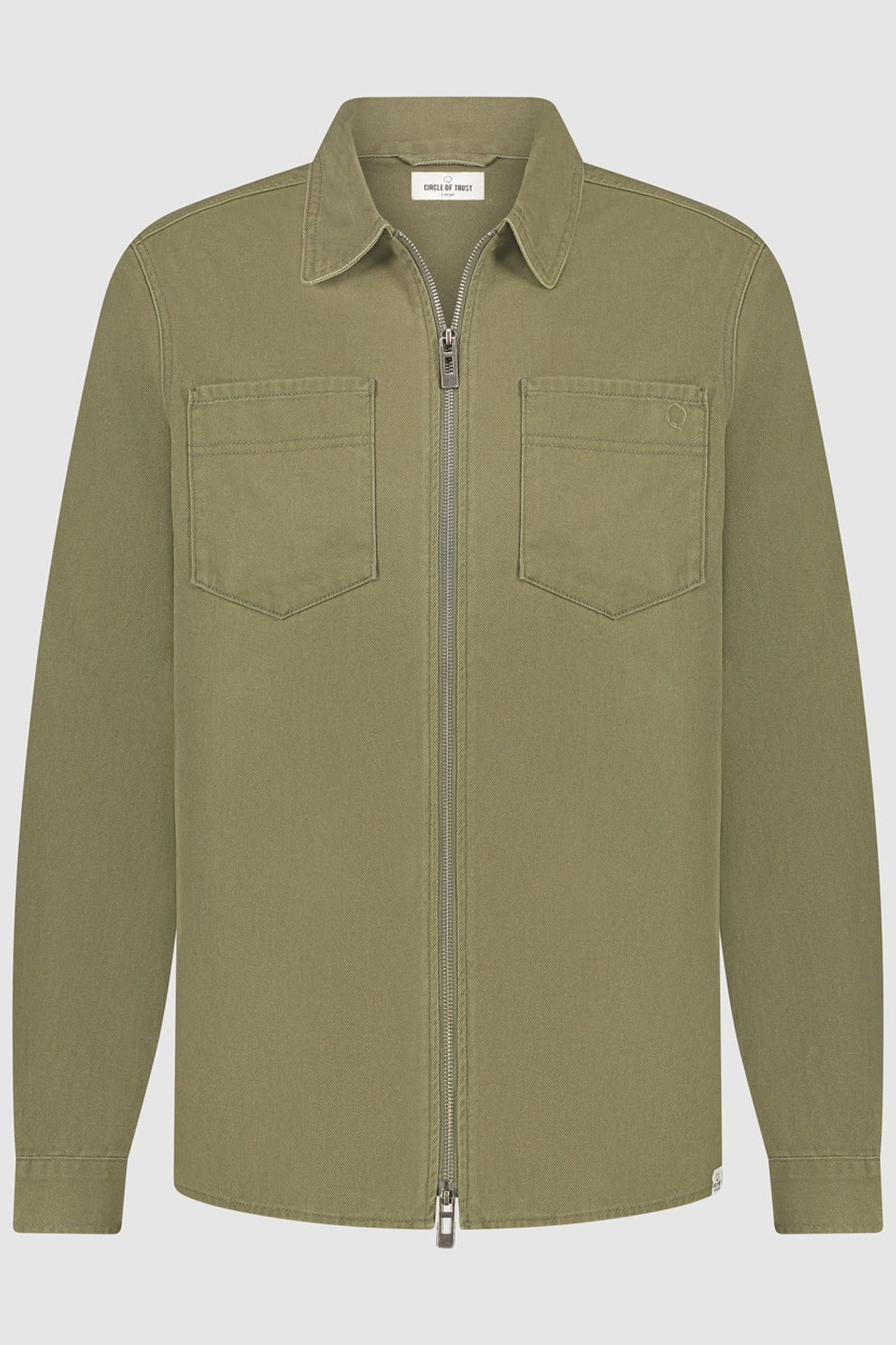 LIAM OVERSHIRT OLIVE LEAF 1