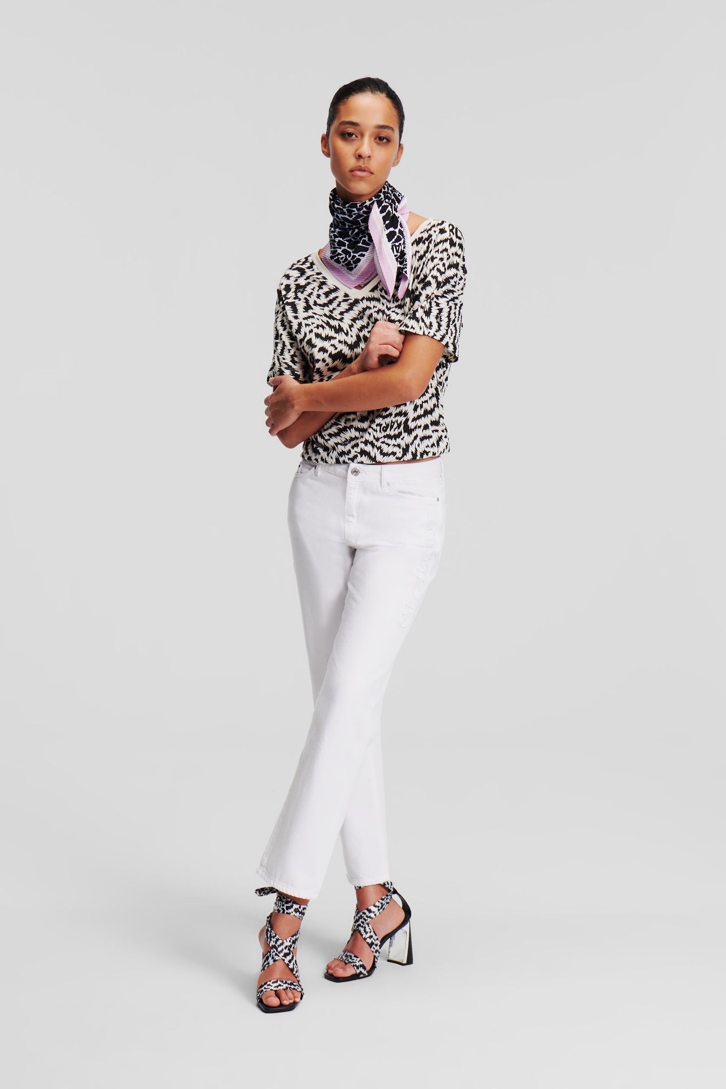 WHITE GF DENIM PANTS WHITE DENIM 8