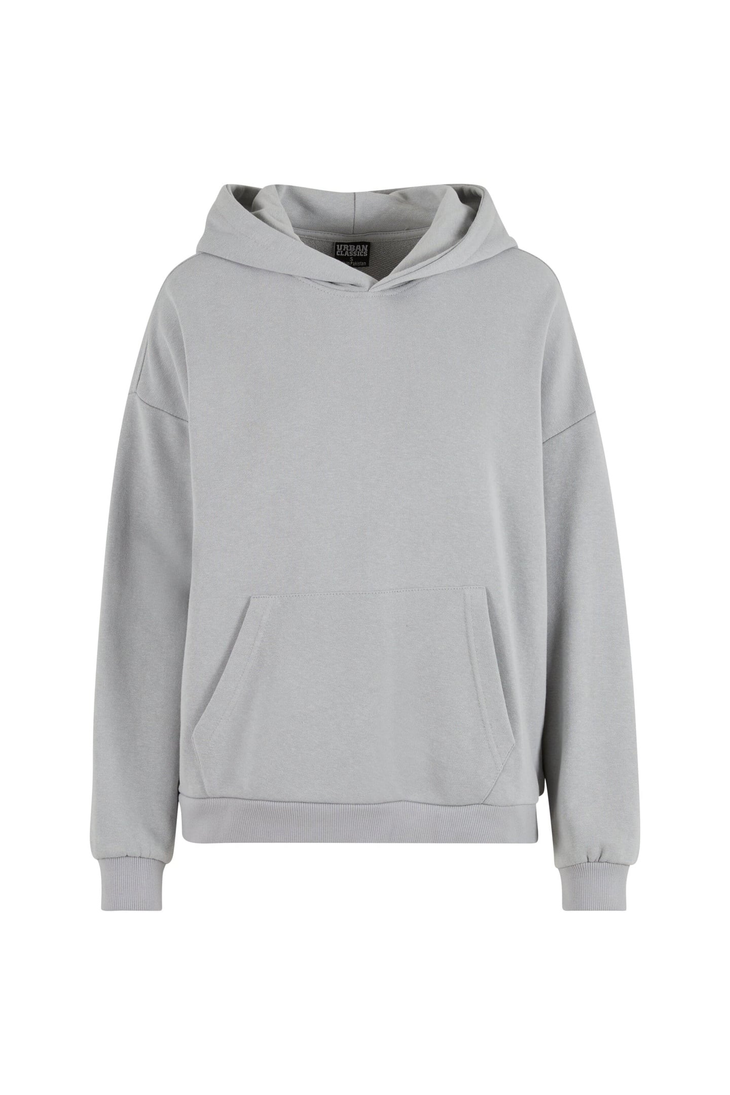 LADIES LIGHT TERRY OVERSIZED HOODIE LIGHTASPHALT 1