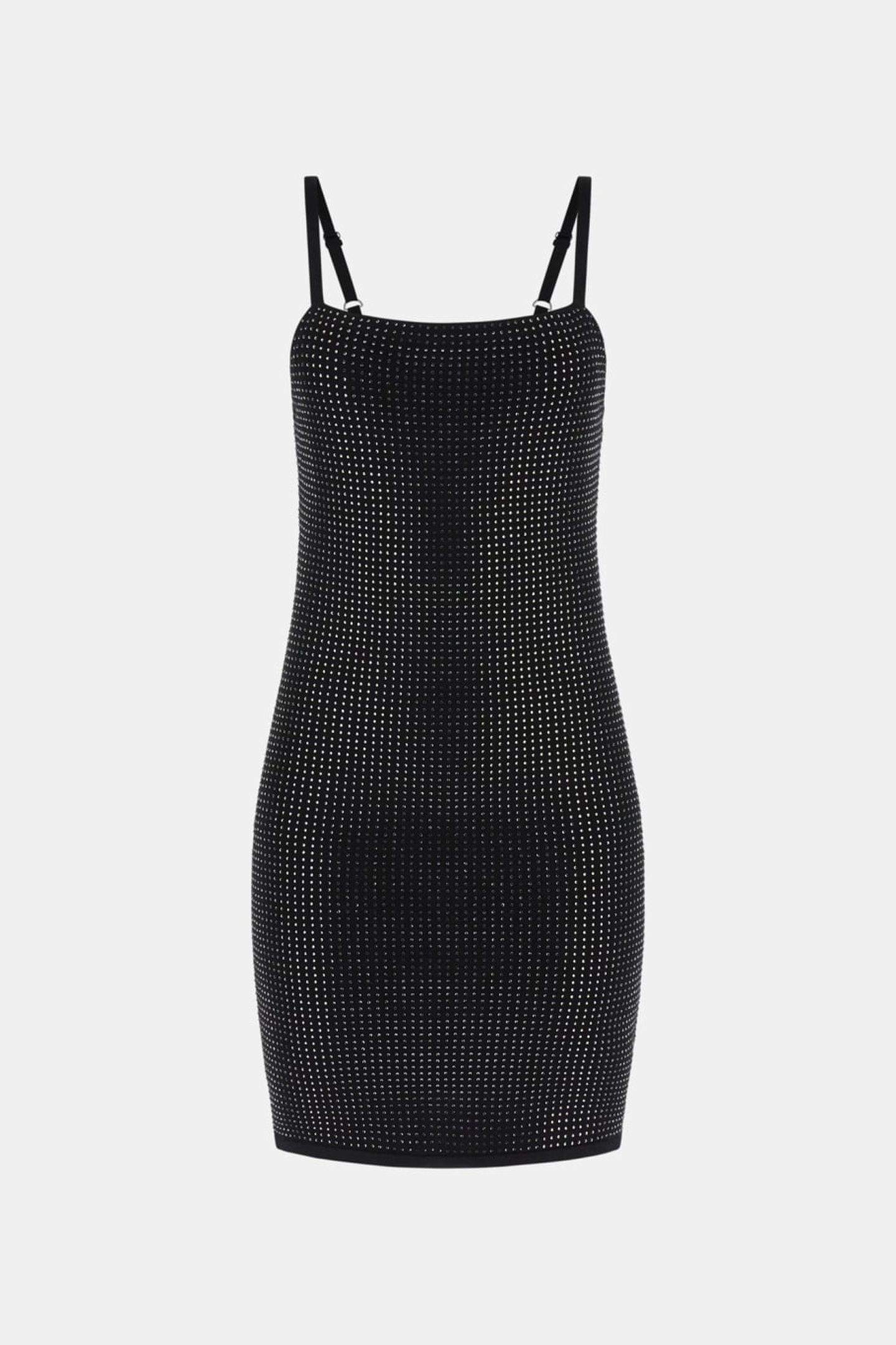 GUESS ECO KHLOE RHINESTONES DR JET BLACK A996 2