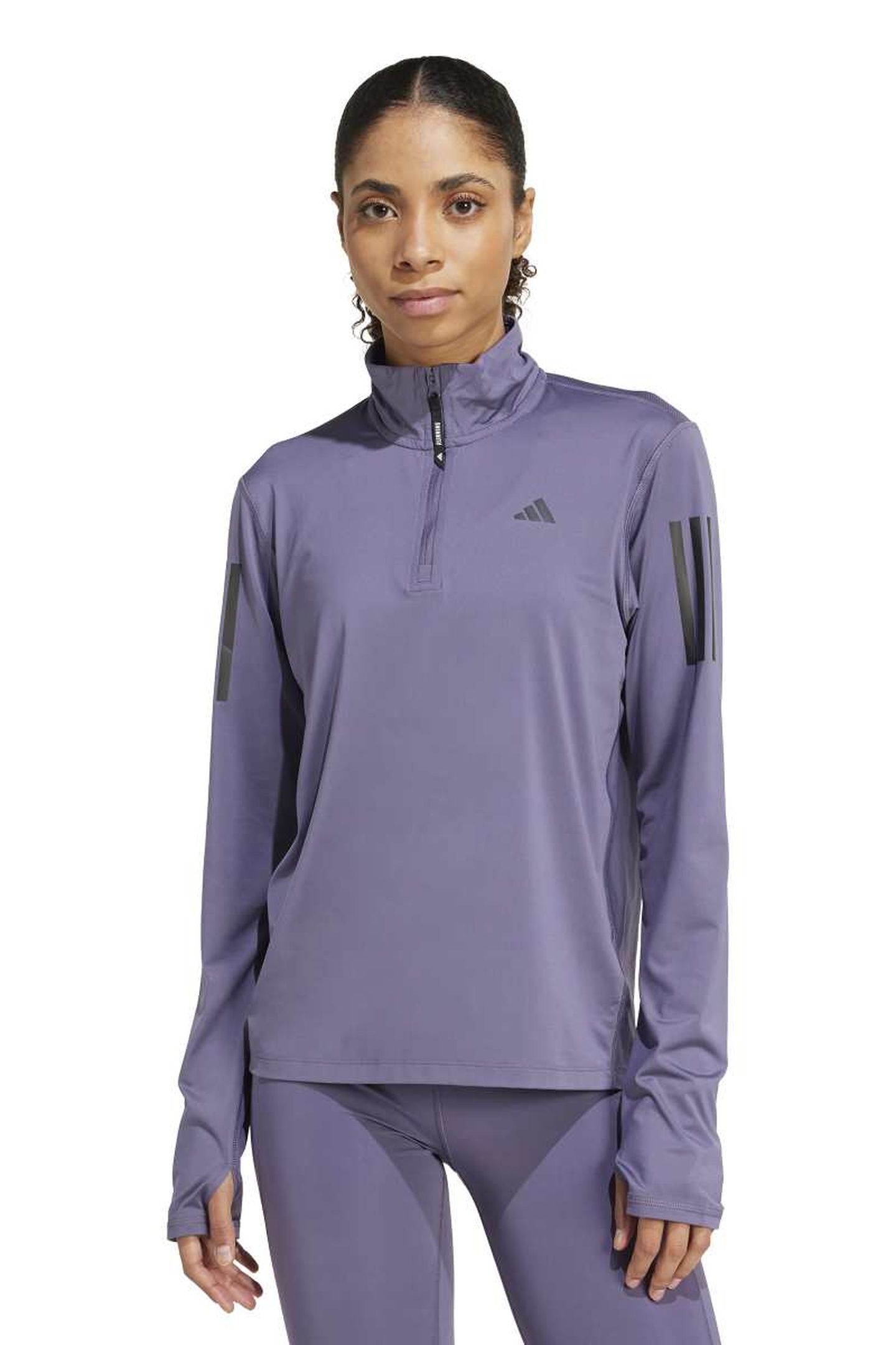 PERFORMANCE OWN THE RUN HALF-ZIP PRELOVED VIOLET 1