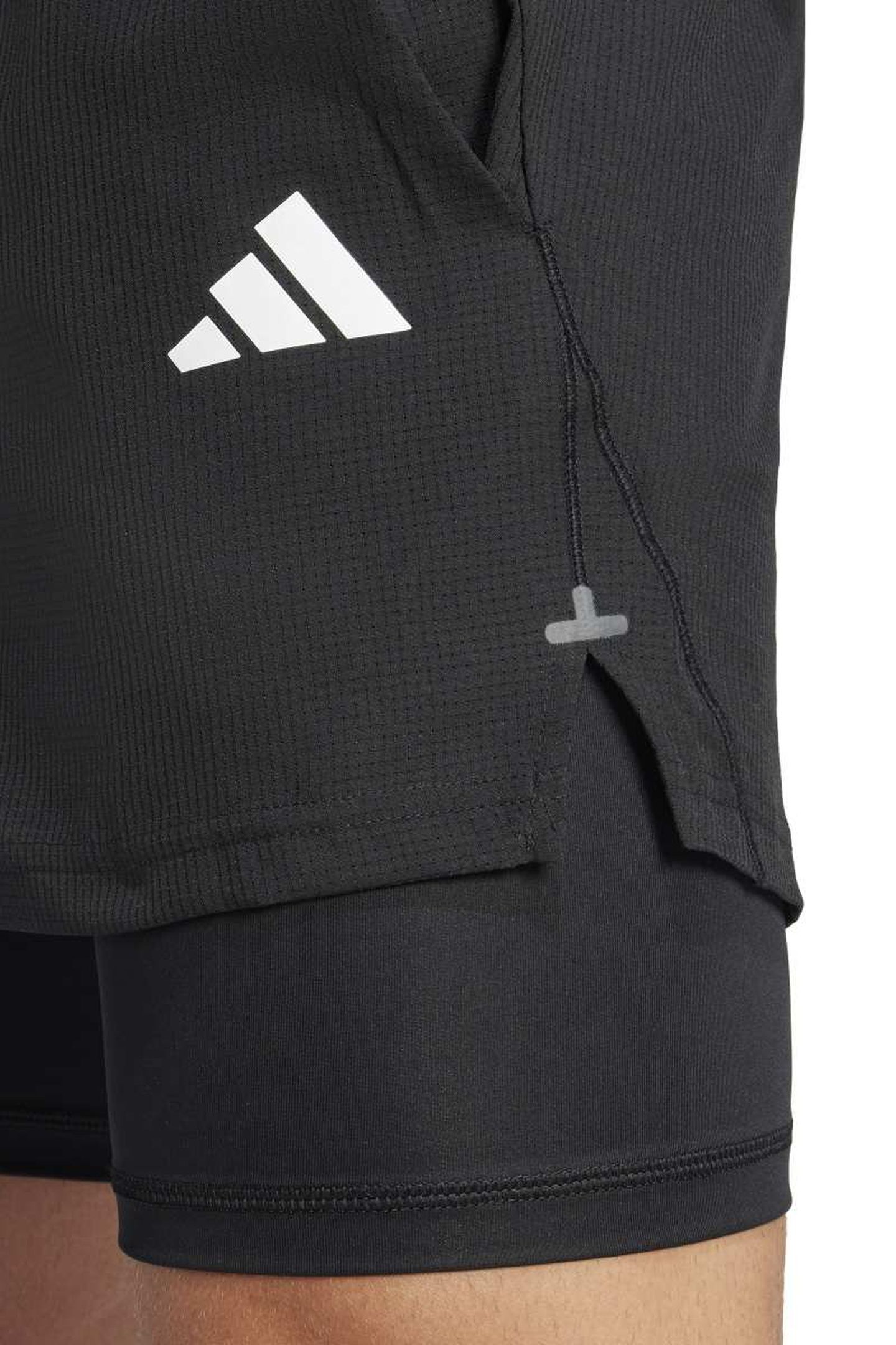UNISEX PERFORMANCE GYM+ 2IN1 SHORTS BLACK 5