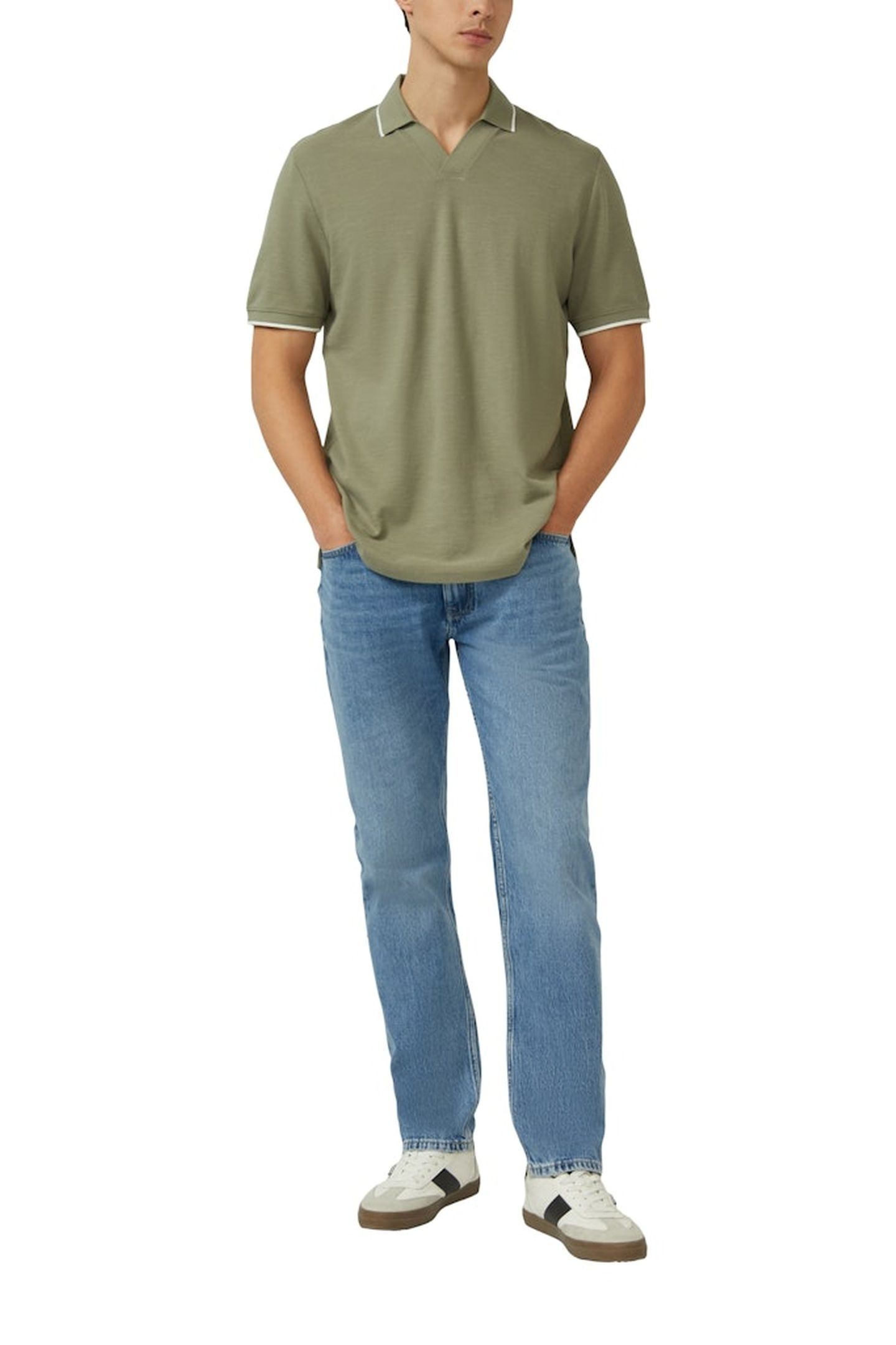 S.OLIVER POLOSHIRTS ARMY GREEN 4