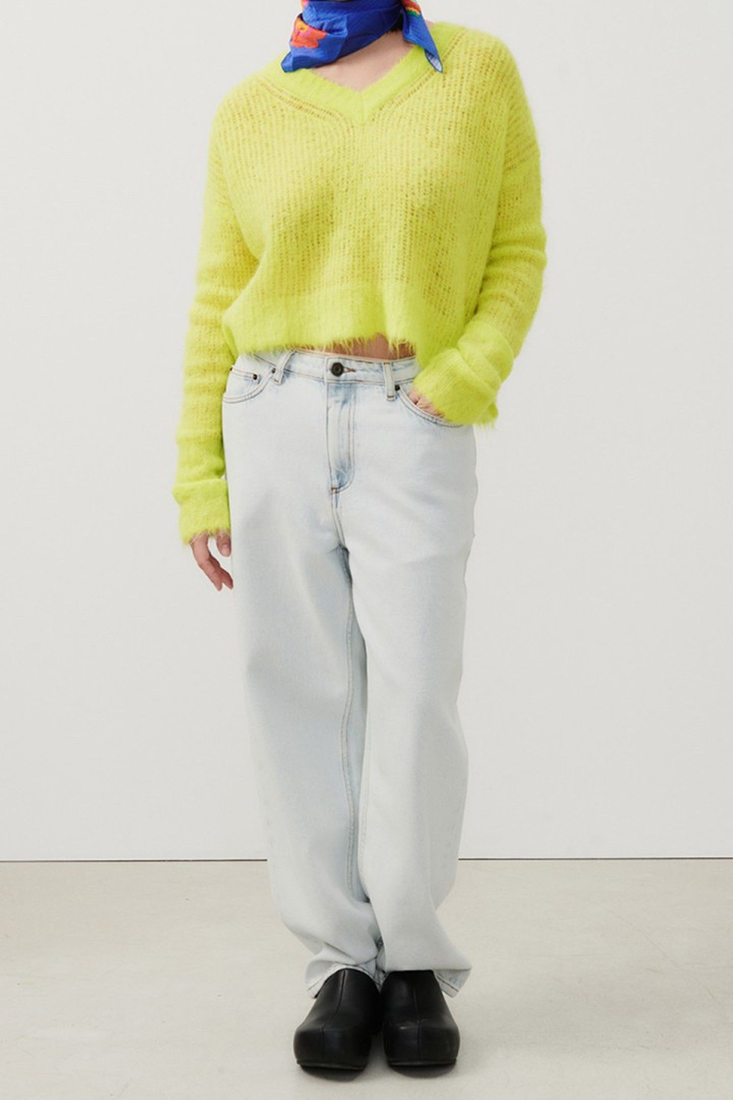 BYMI JUMPER JAUNE FLUO 1