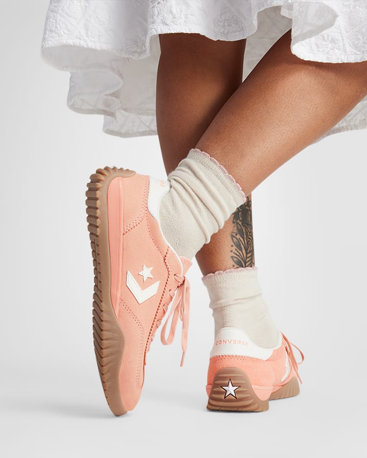 UNISEX RUN STAR TRAINER OX FLAMINGO FADE/EGRET 10
