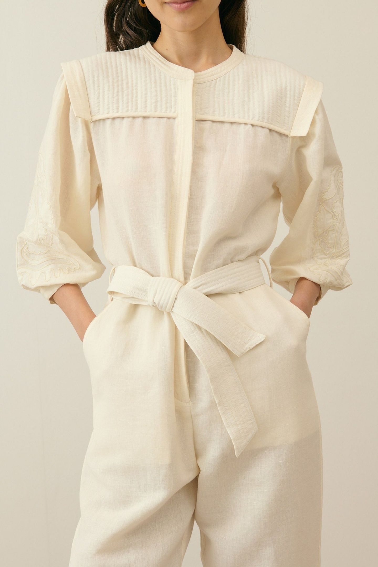 OVERALLS SYLVIANNA CREAM 3