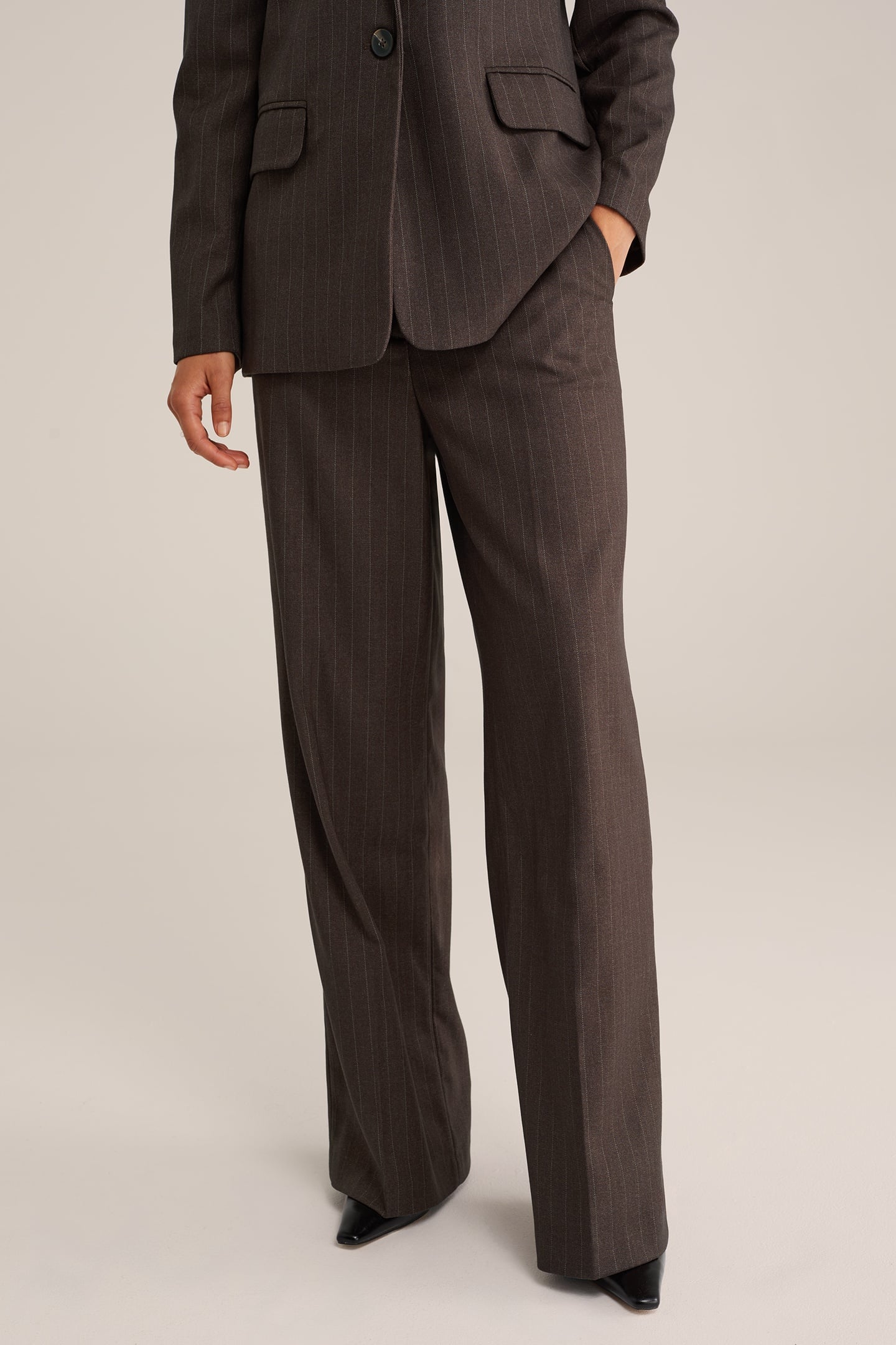 TROUSER DARK BROWN 1