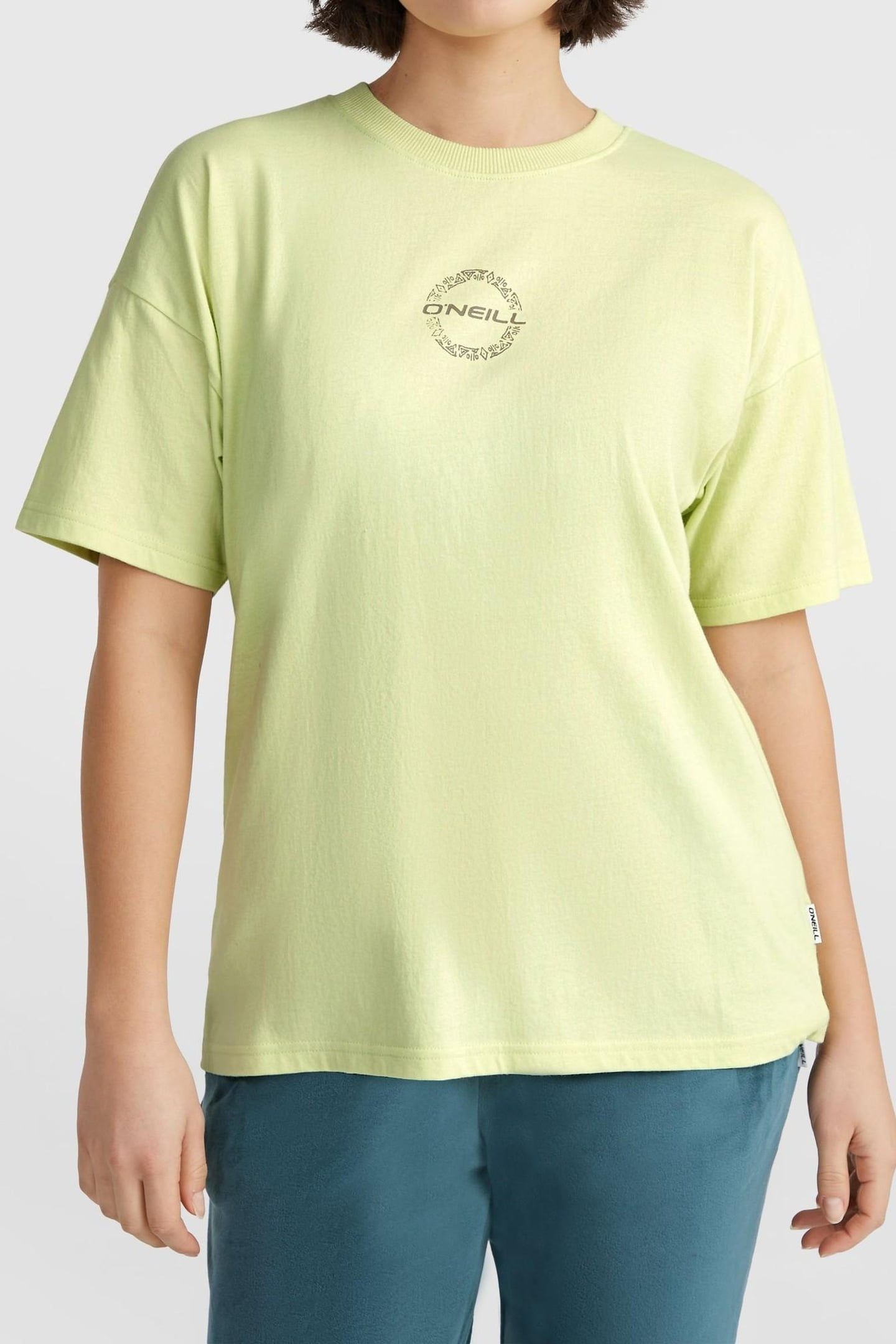 O'NEILL BACK GRAPHIC T-SHIRT LIME WASH 2