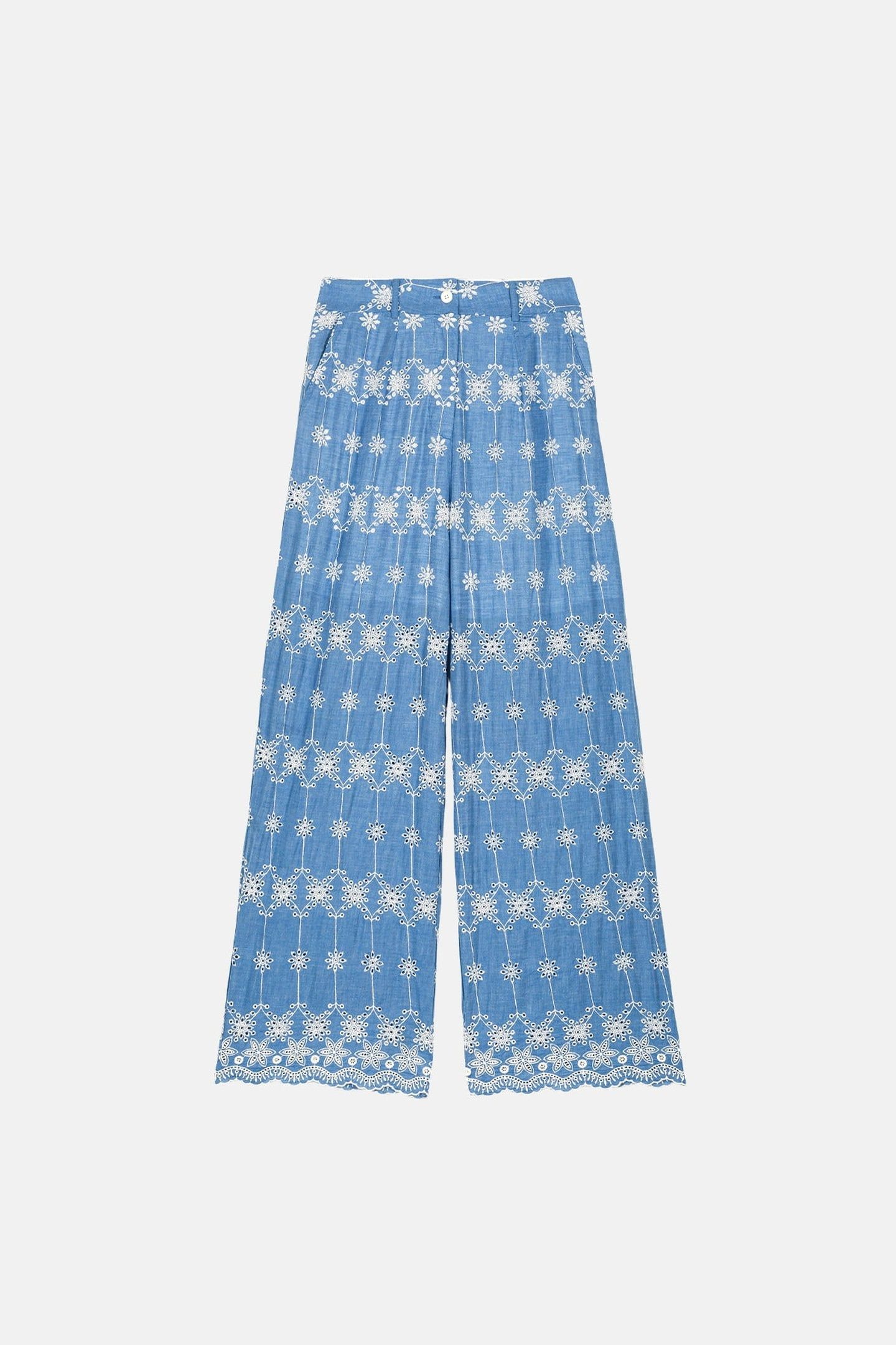 PANTS FREDERIQUE STONE BLUE 4