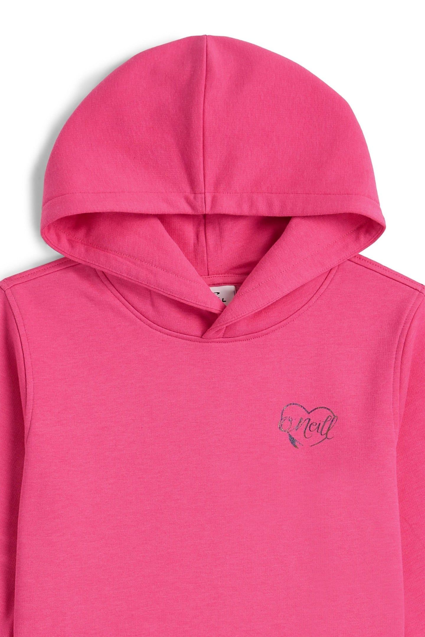 GIRLS ESSENTIALS HOODIE CARMINE ROSE 3