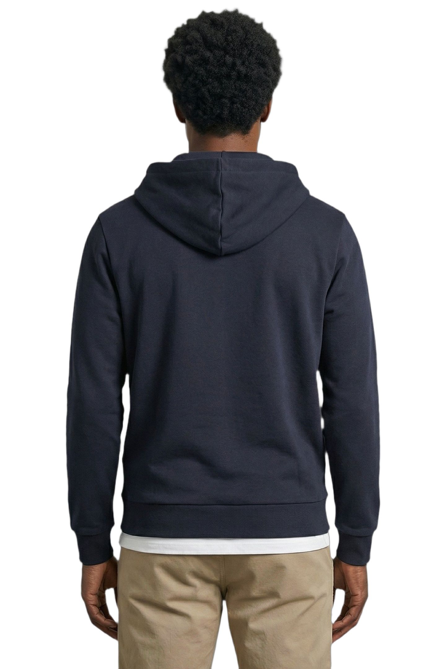 ZIP THRU HOODY NAVY 2