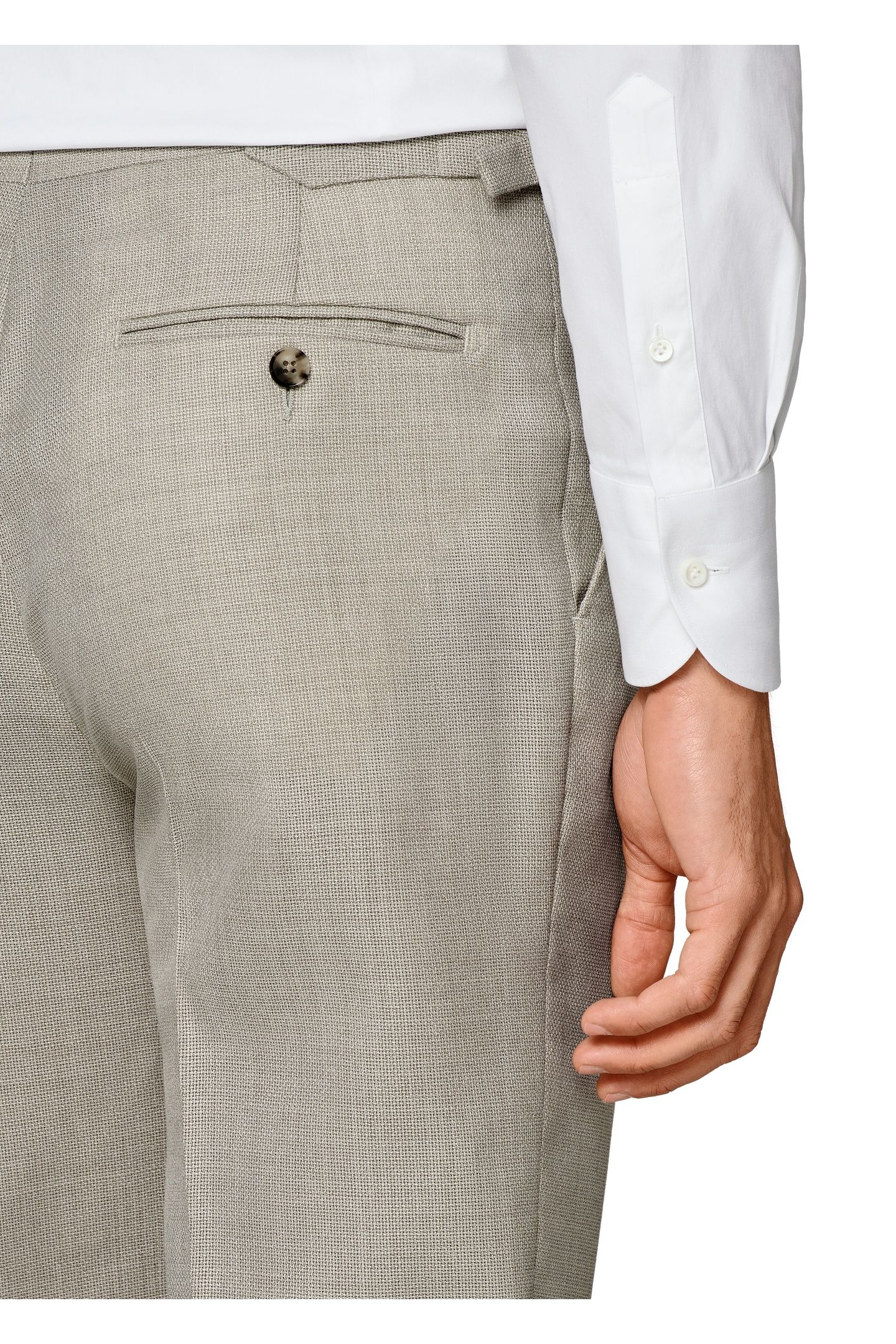 SUIT HAVANA SAND PURE WOOL NESTED SUITS SAND 9