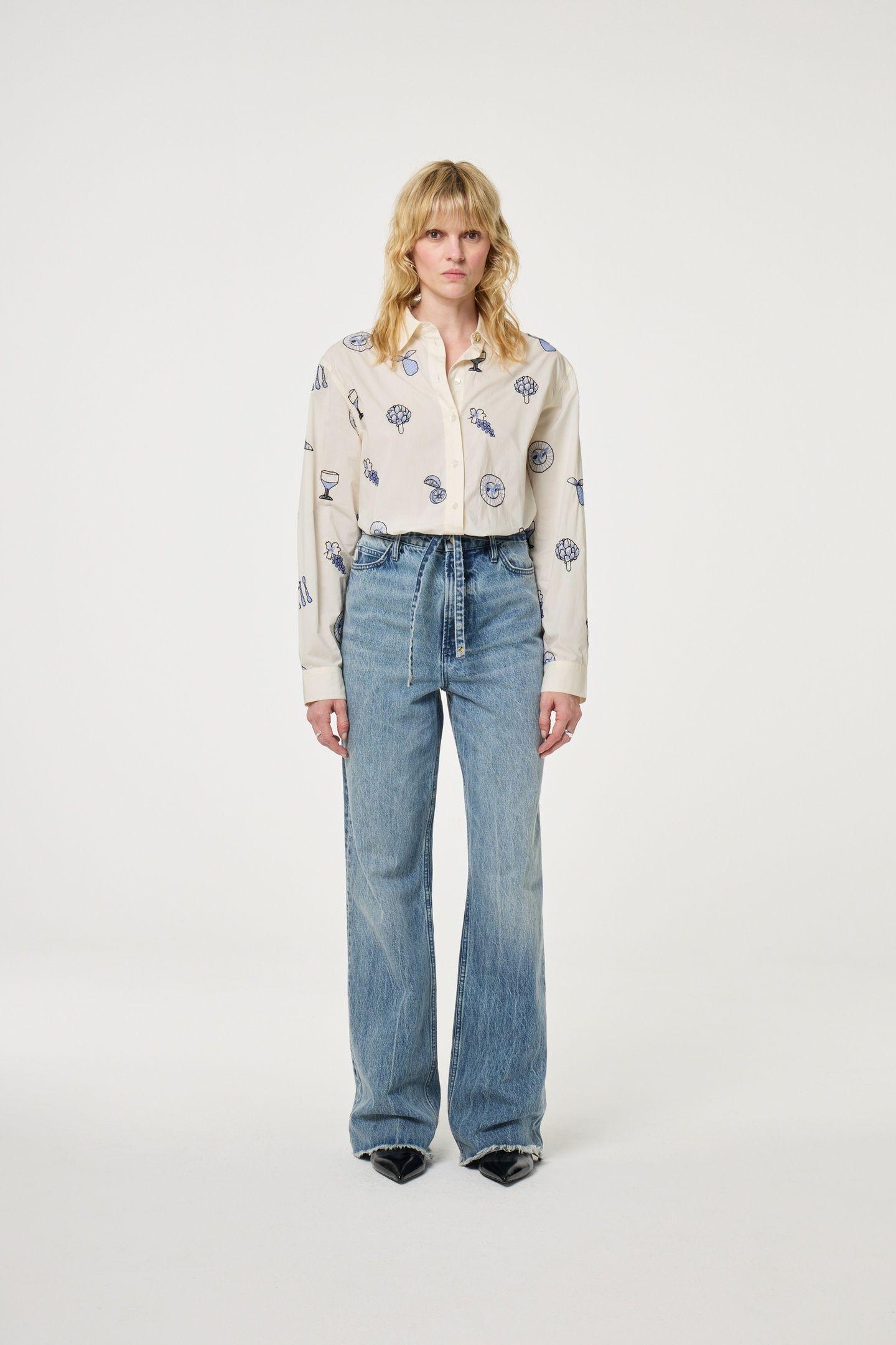 ZOE BOYFRIEND JEANS MID BLUE 1