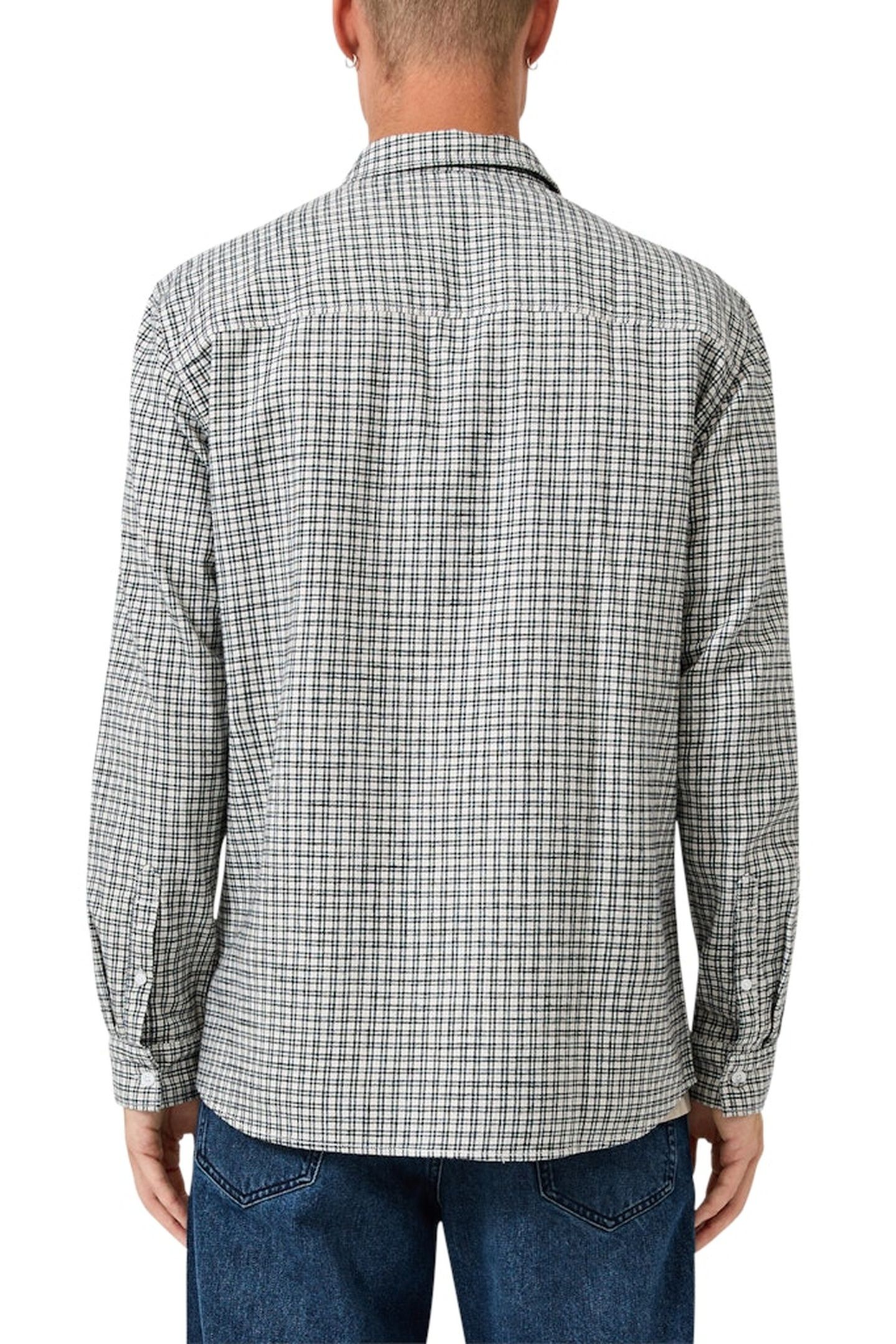 S.OLIVER-QS SHIRTS GREY/BLACK 5
