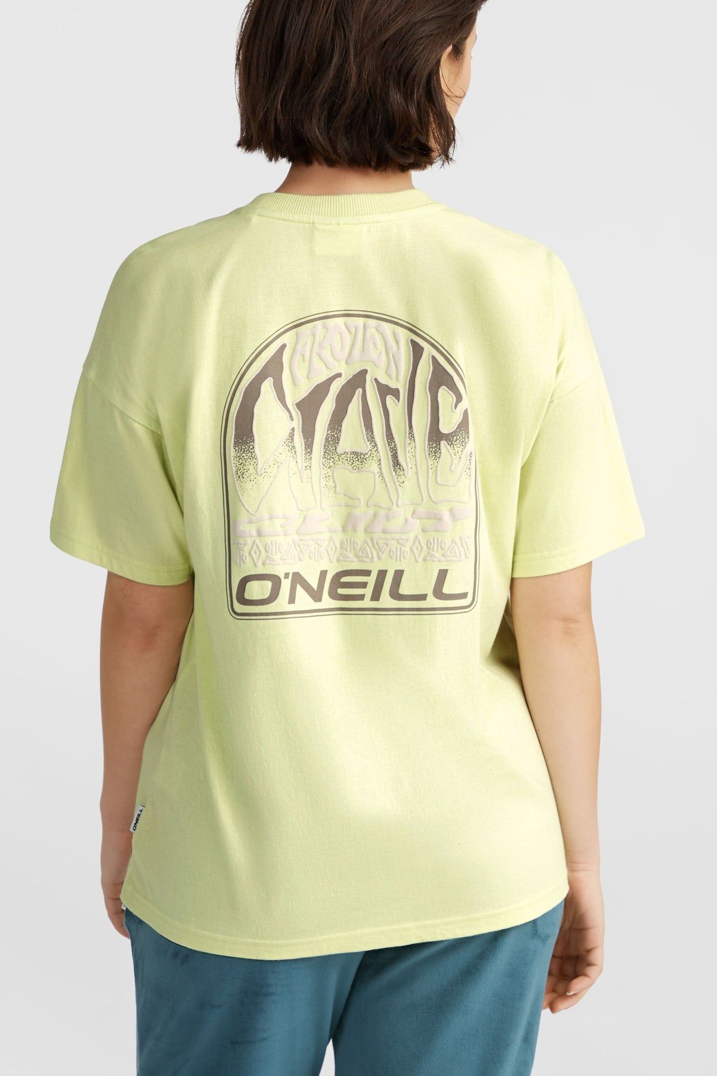 O'NEILL BACK GRAPHIC T-SHIRT LIME WASH 3