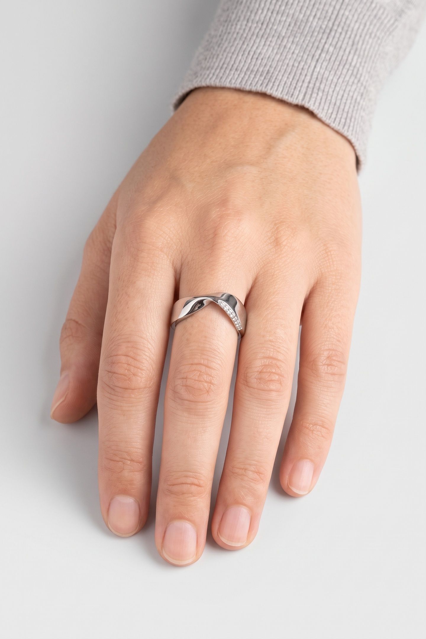 SWING RING SILVER / 52 1