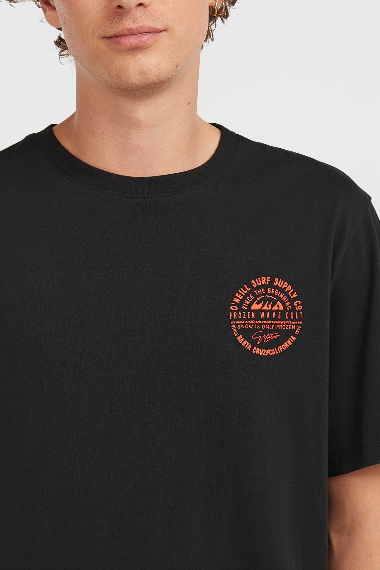 O'NEILL CHEST PRINT T-SHIRT BLACK OUT 2