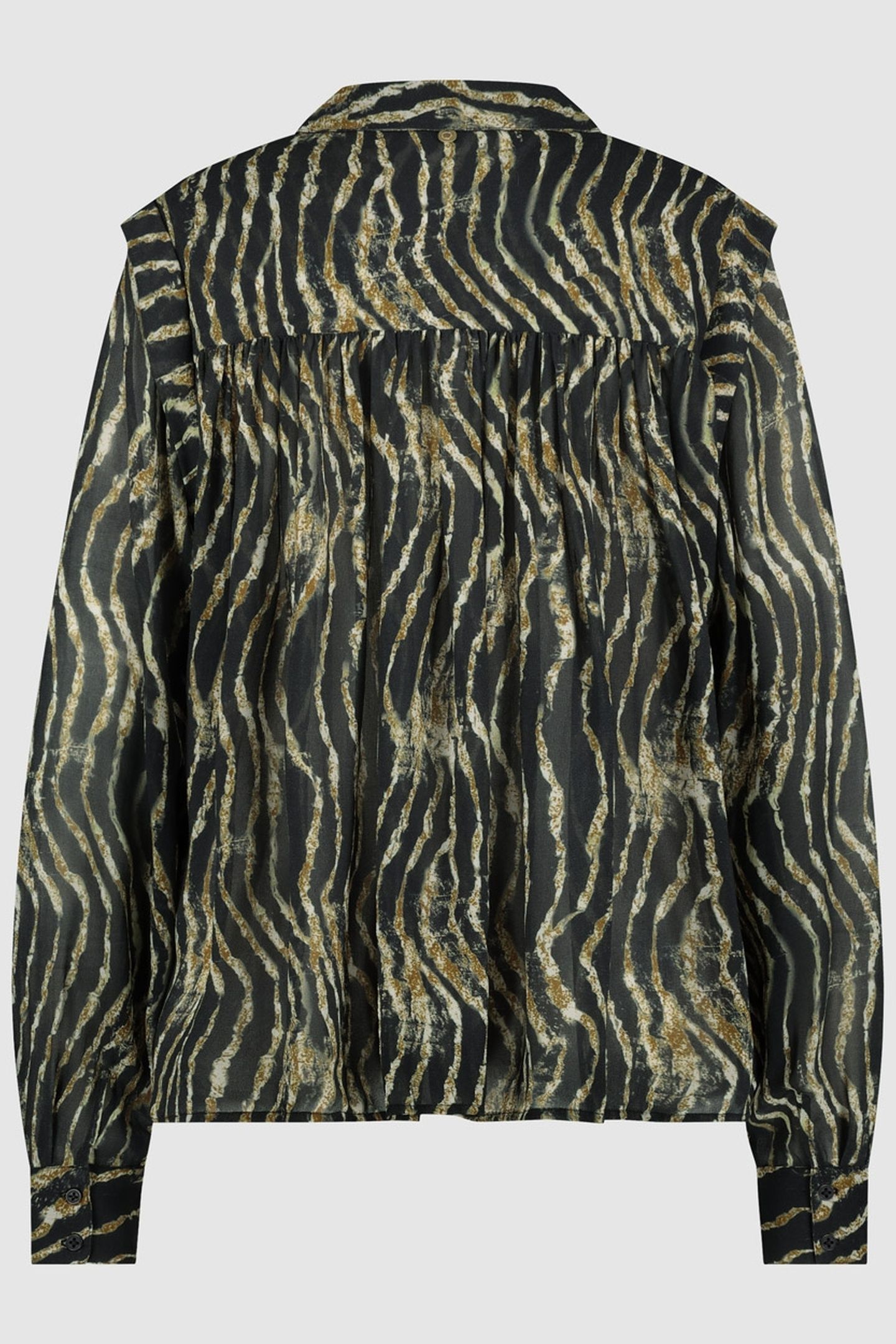 AGNES BLOUSE BRONZE TIGER 2