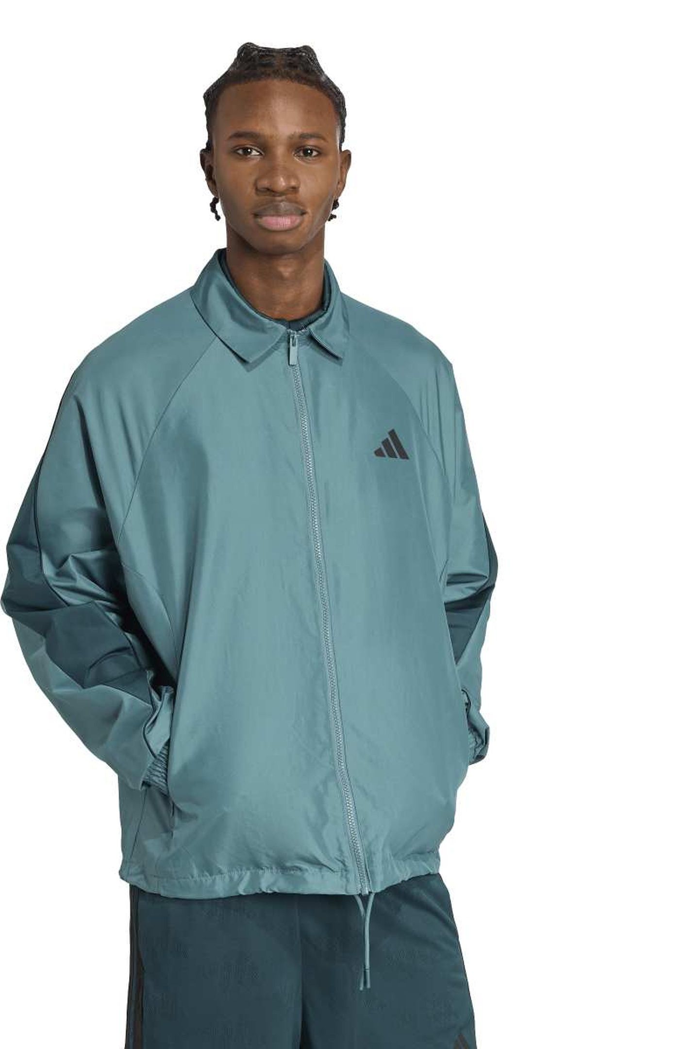 UNISEX SPORTSWEAR STADIUM TRACKTOP PRELOVED TEAL 2